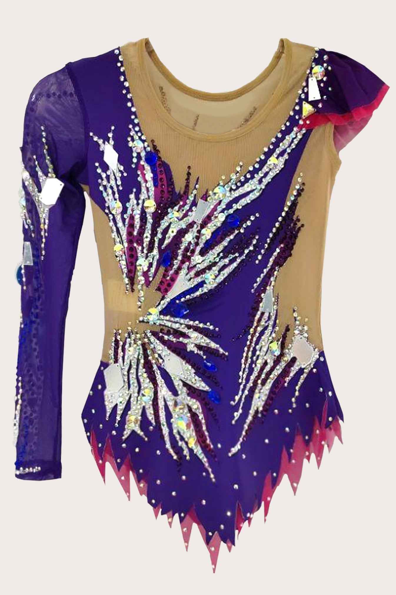 Justaucorps de gymnastique rythmique (sur mesure)