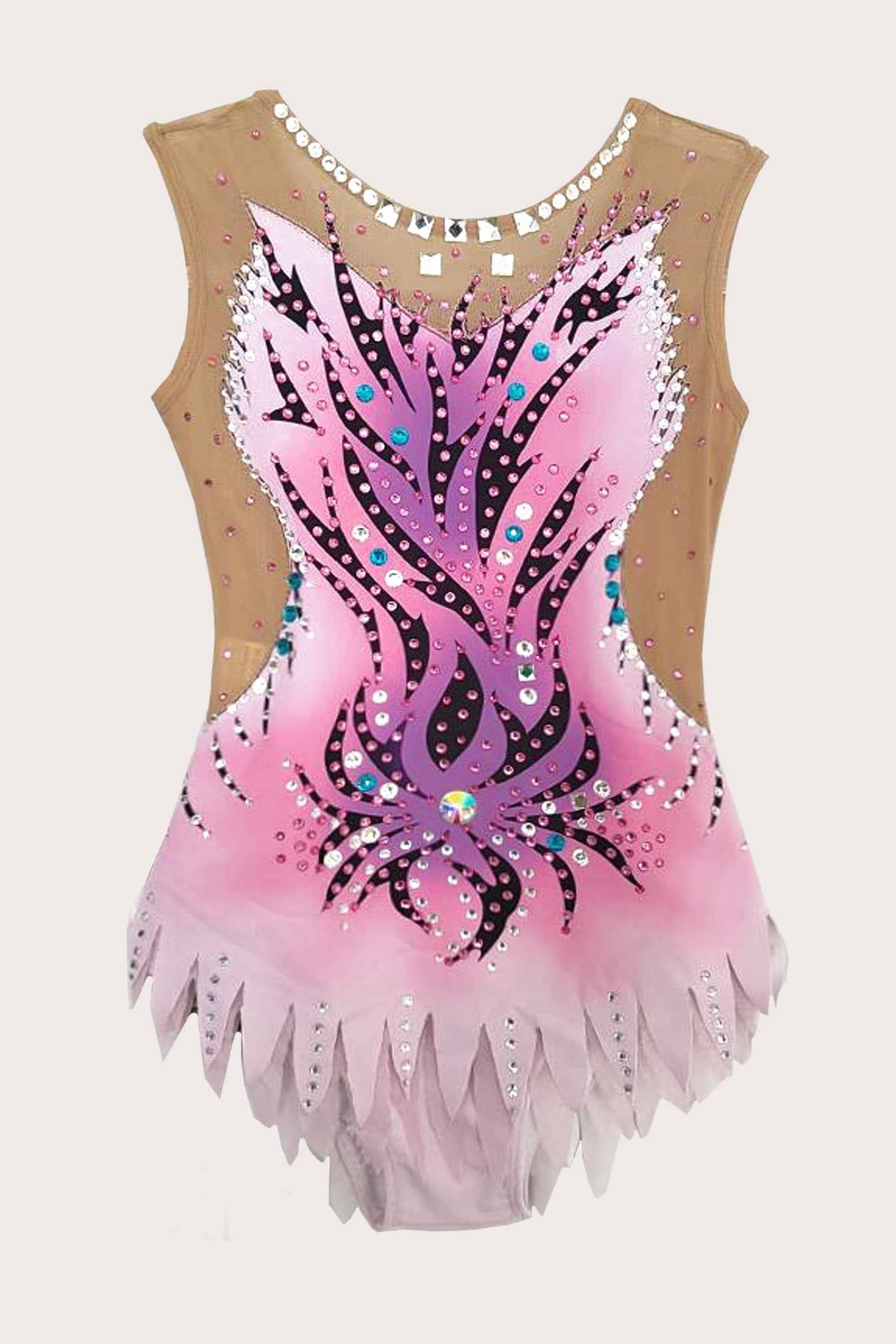 Justaucorps de gymnastique rythmique (sur mesure)