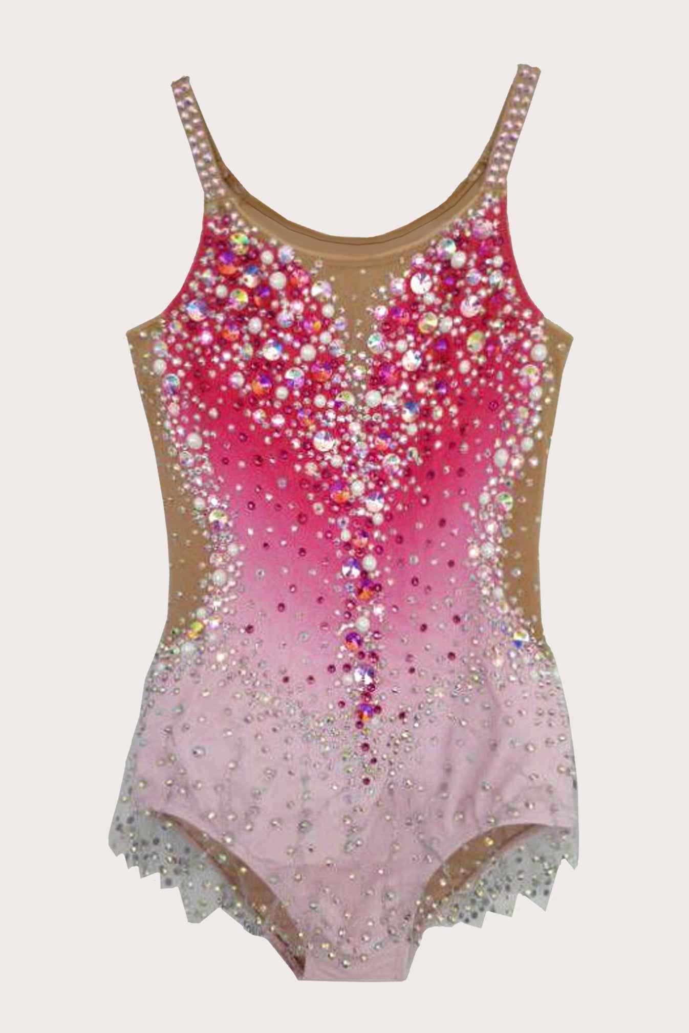 Justaucorps de gymnastique rythmique (sur mesure)