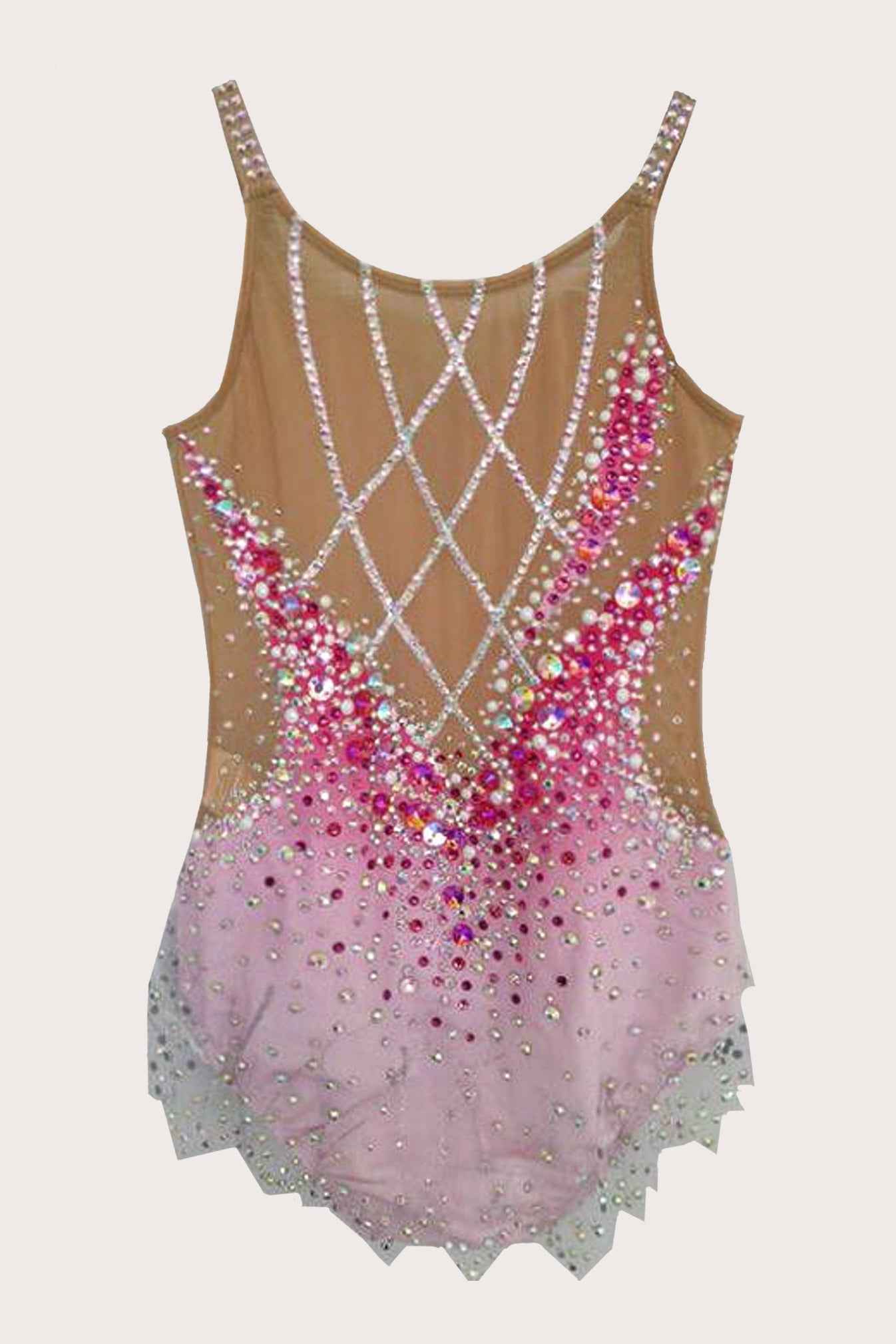 Justaucorps de gymnastique rythmique (sur mesure)