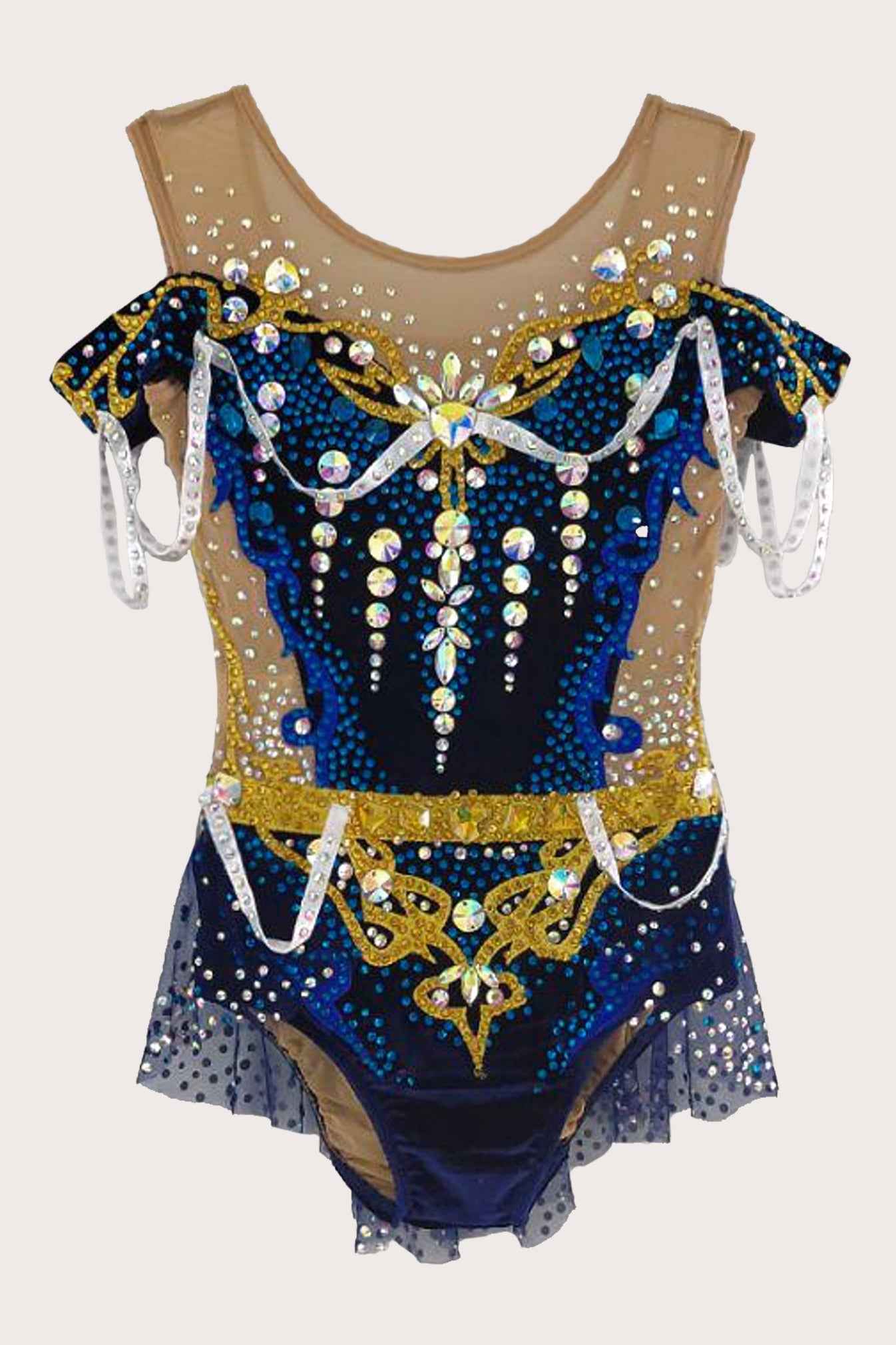 Justaucorps de gymnastique rythmique (sur mesure)