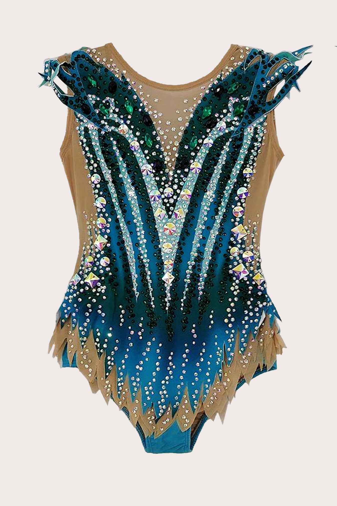 Justaucorps de gymnastique rythmique (sur mesure)