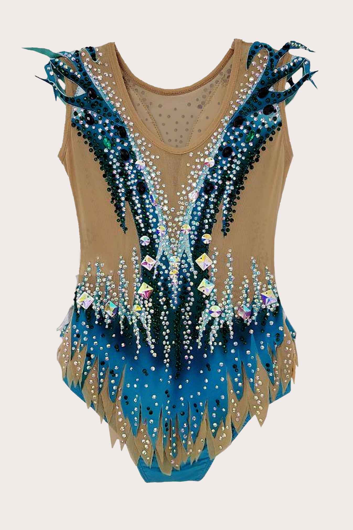 Justaucorps de gymnastique rythmique (sur mesure)