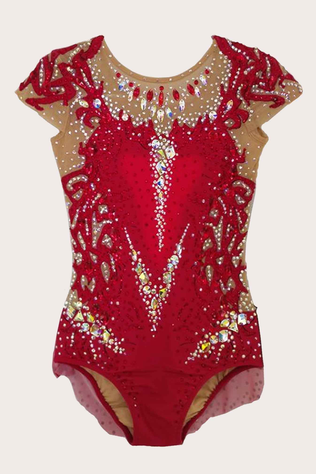 Justaucorps de gymnastique rythmique (sur mesure)