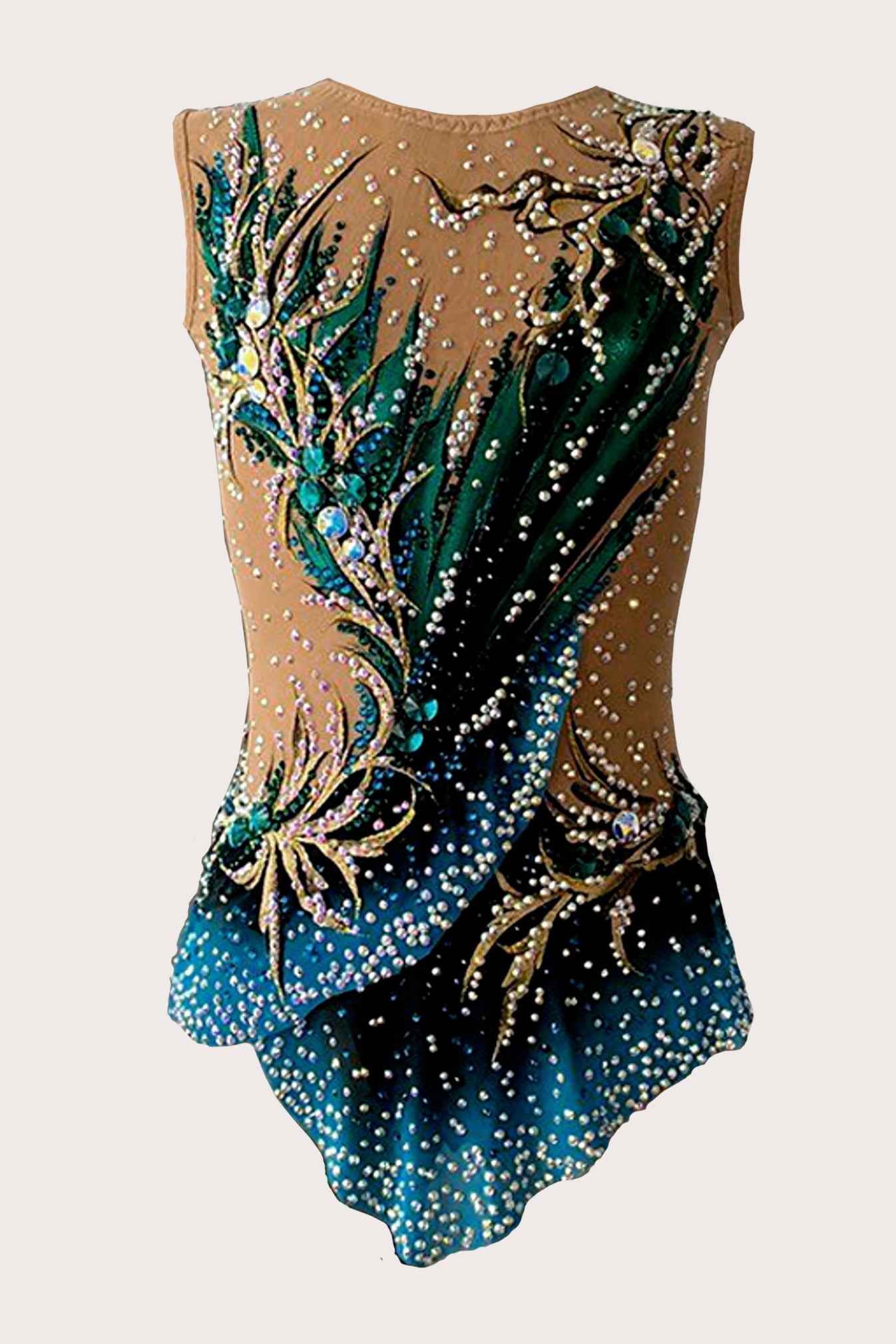 Justaucorps de gymnastique rythmique (sur mesure)