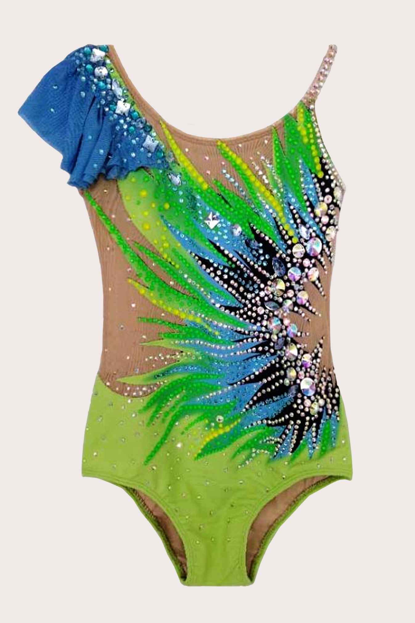 Justaucorps de gymnastique rythmique (sur mesure)