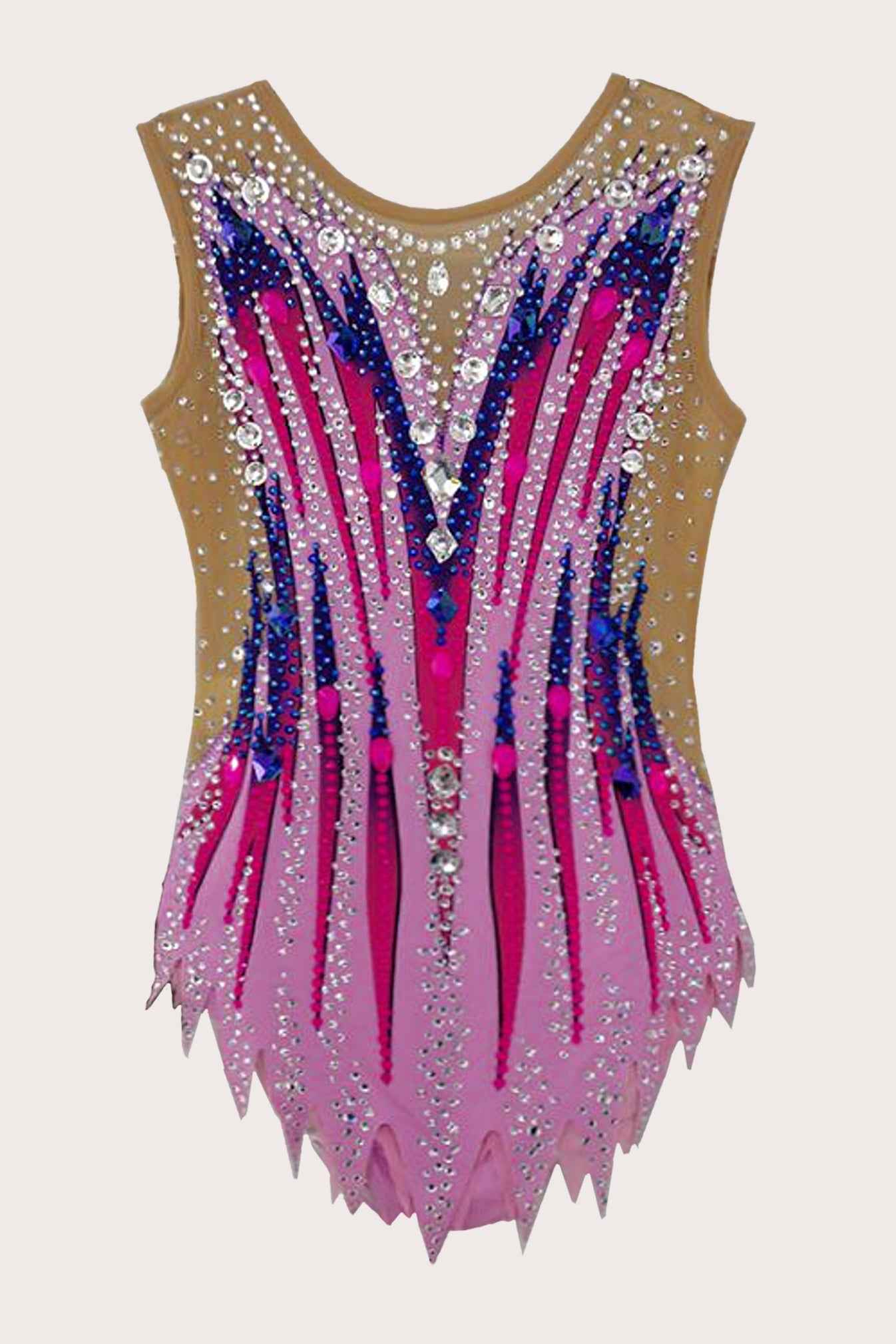 Justaucorps de gymnastique rythmique (sur mesure)