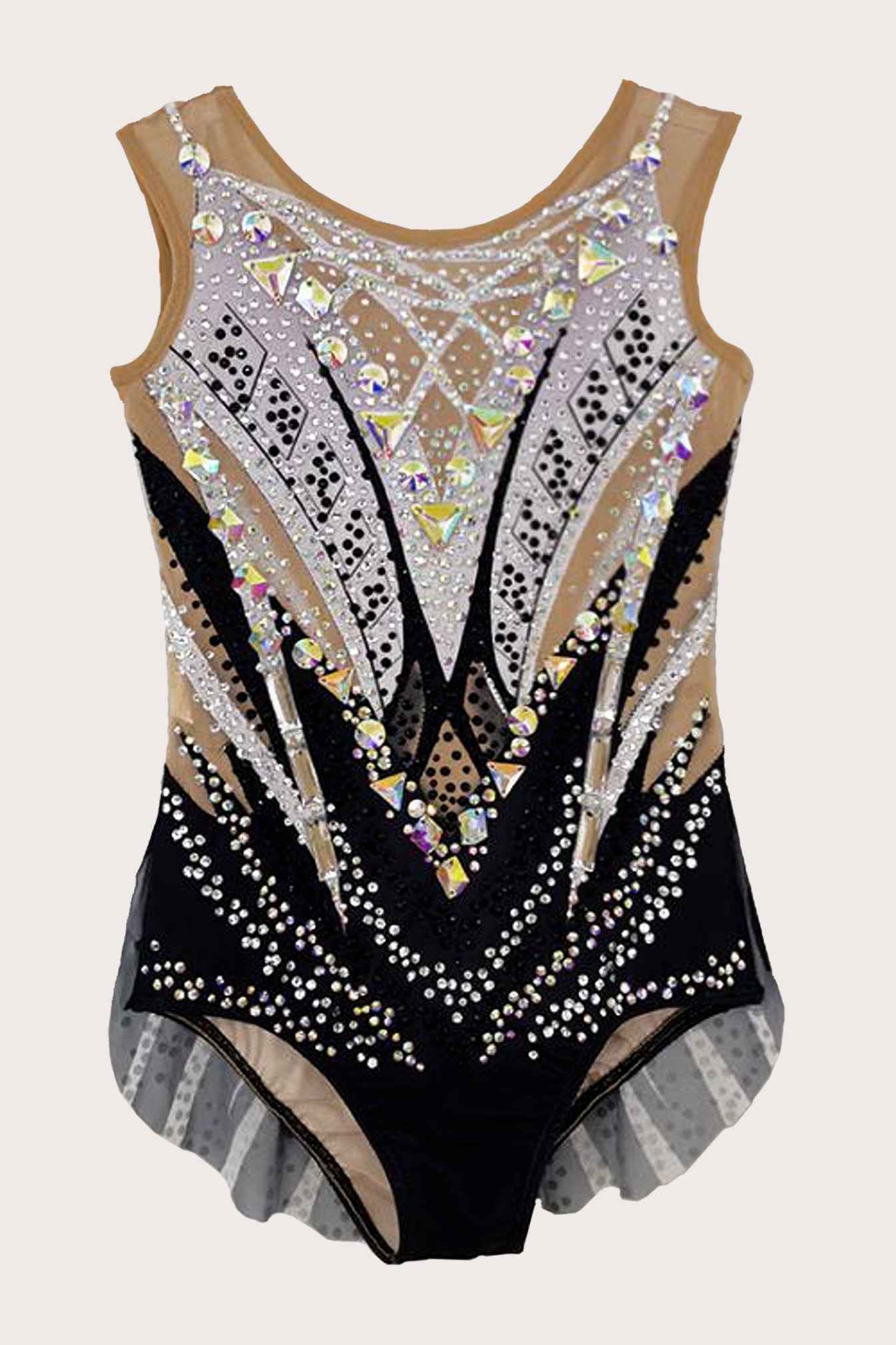 Justaucorps de gymnastique rythmique (sur mesure)