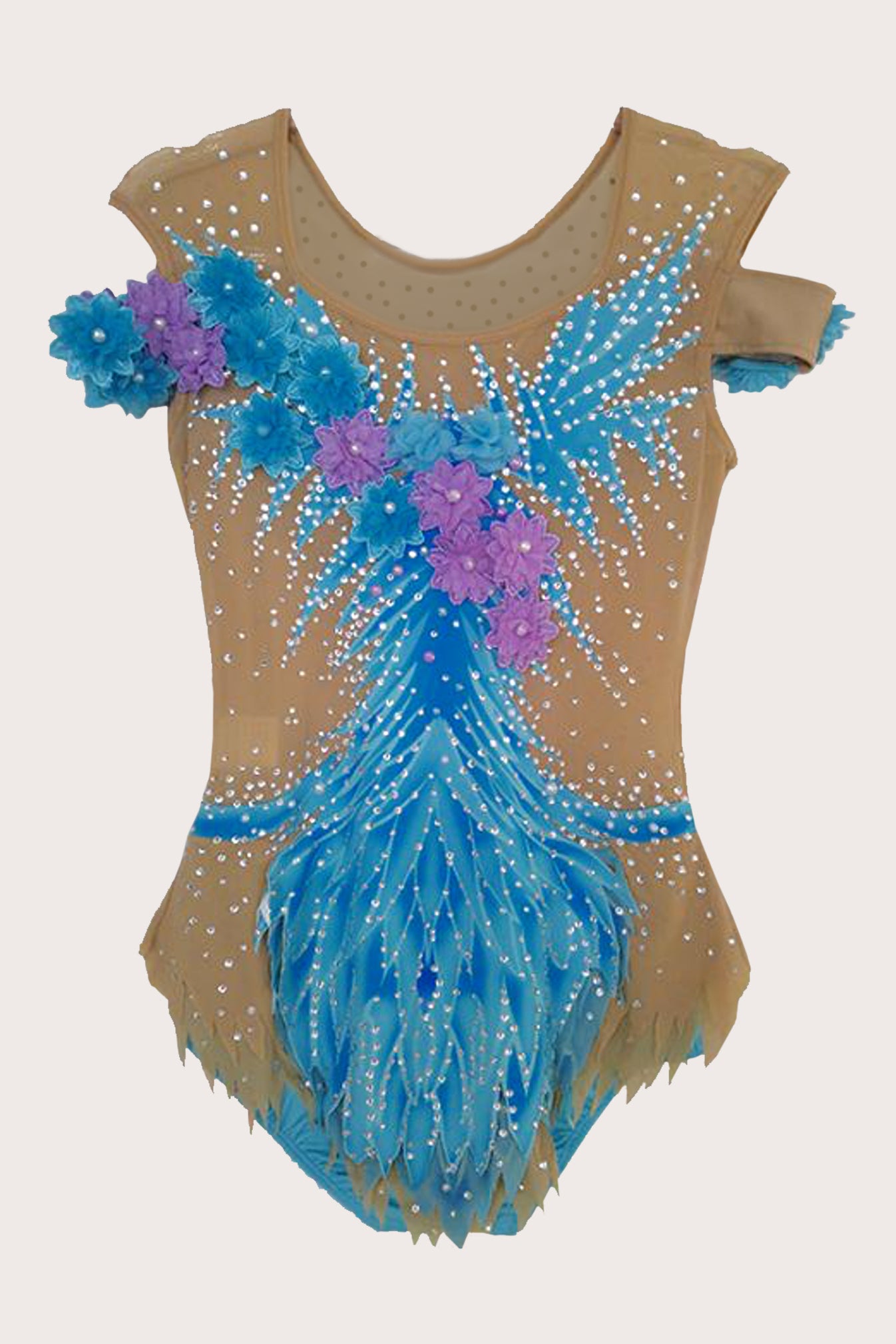 Leotard for rhythmic gymnastic competitions