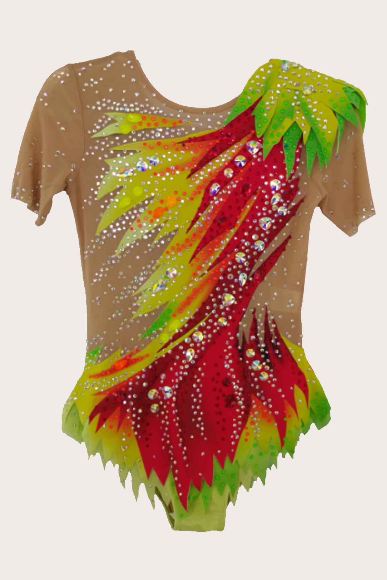 Justaucorps de gymnastique rythmique (sur mesure)