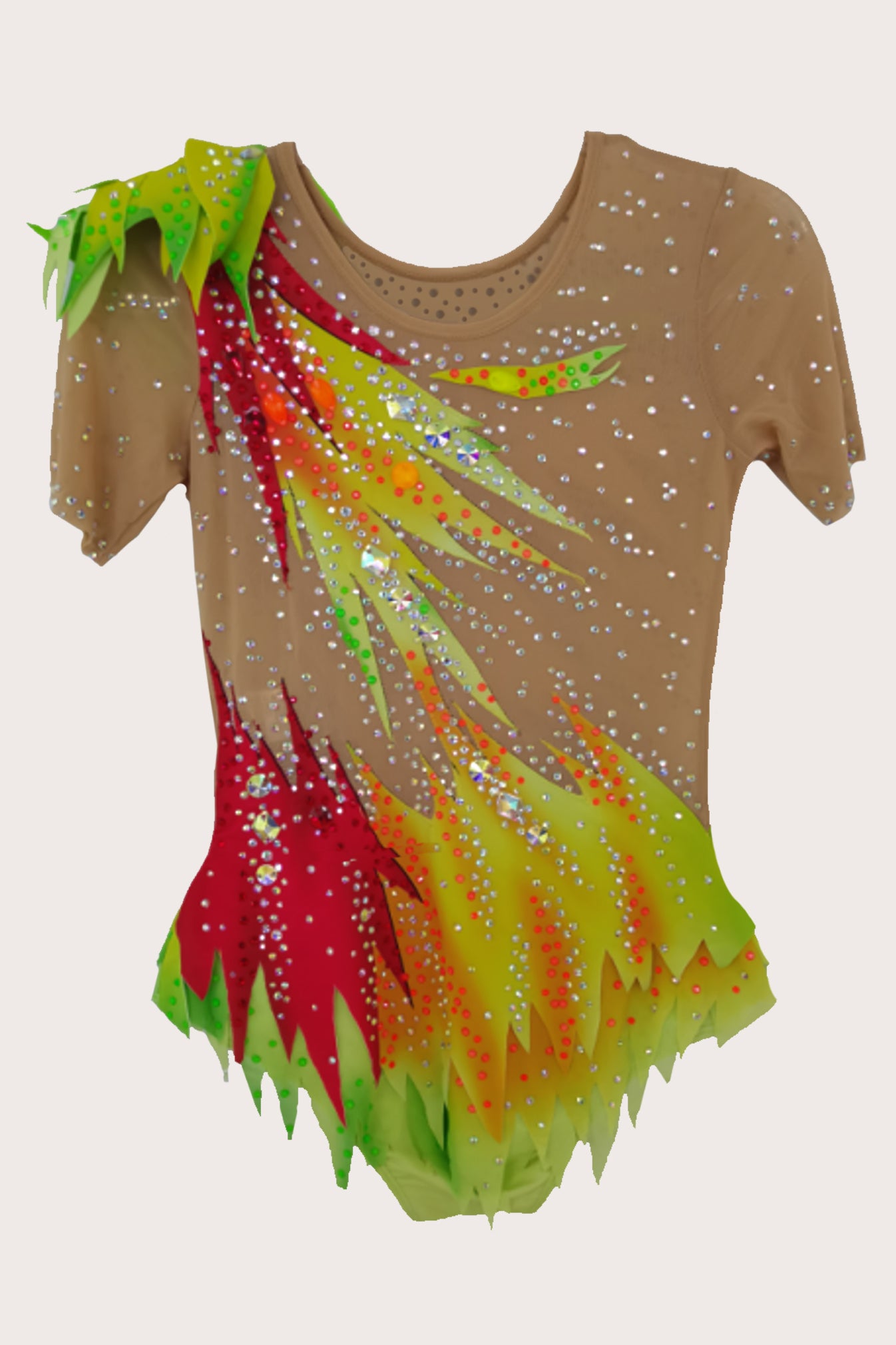 Justaucorps de gymnastique rythmique (sur mesure)
