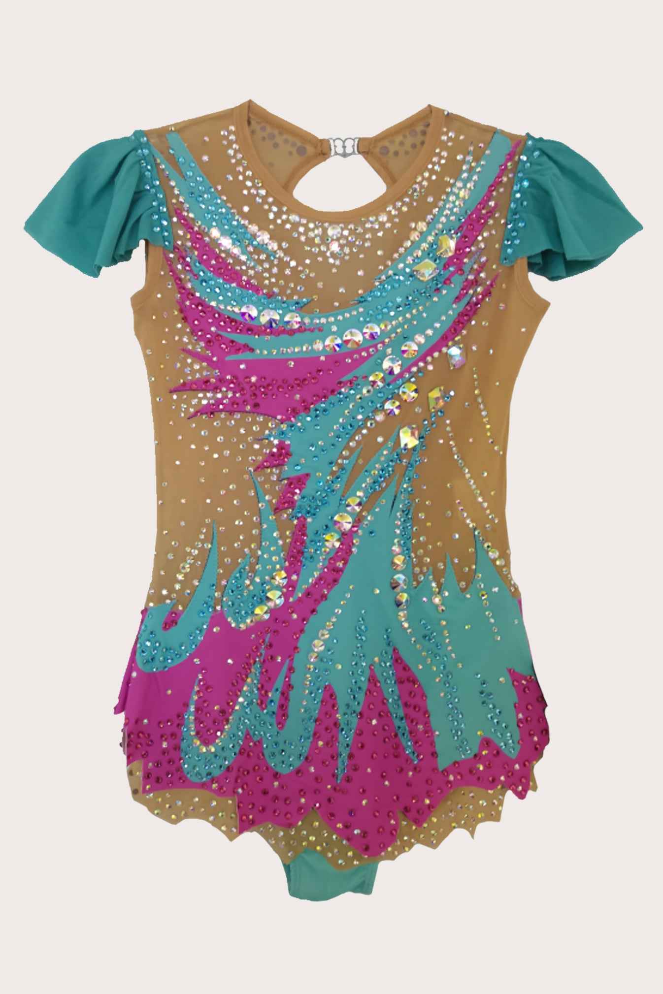 Justaucorps de gymnastique rythmique (sur mesure)