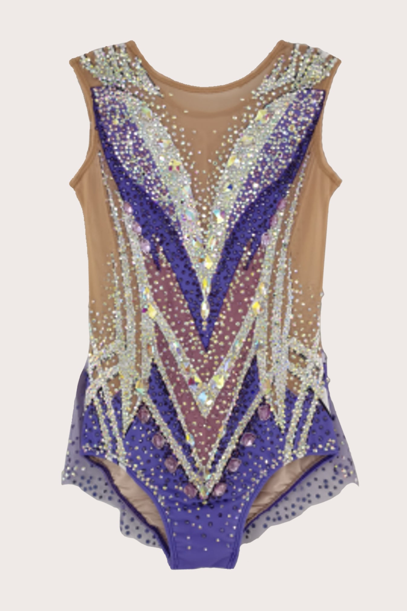 Leotard for rhythmic gymnastic competitions