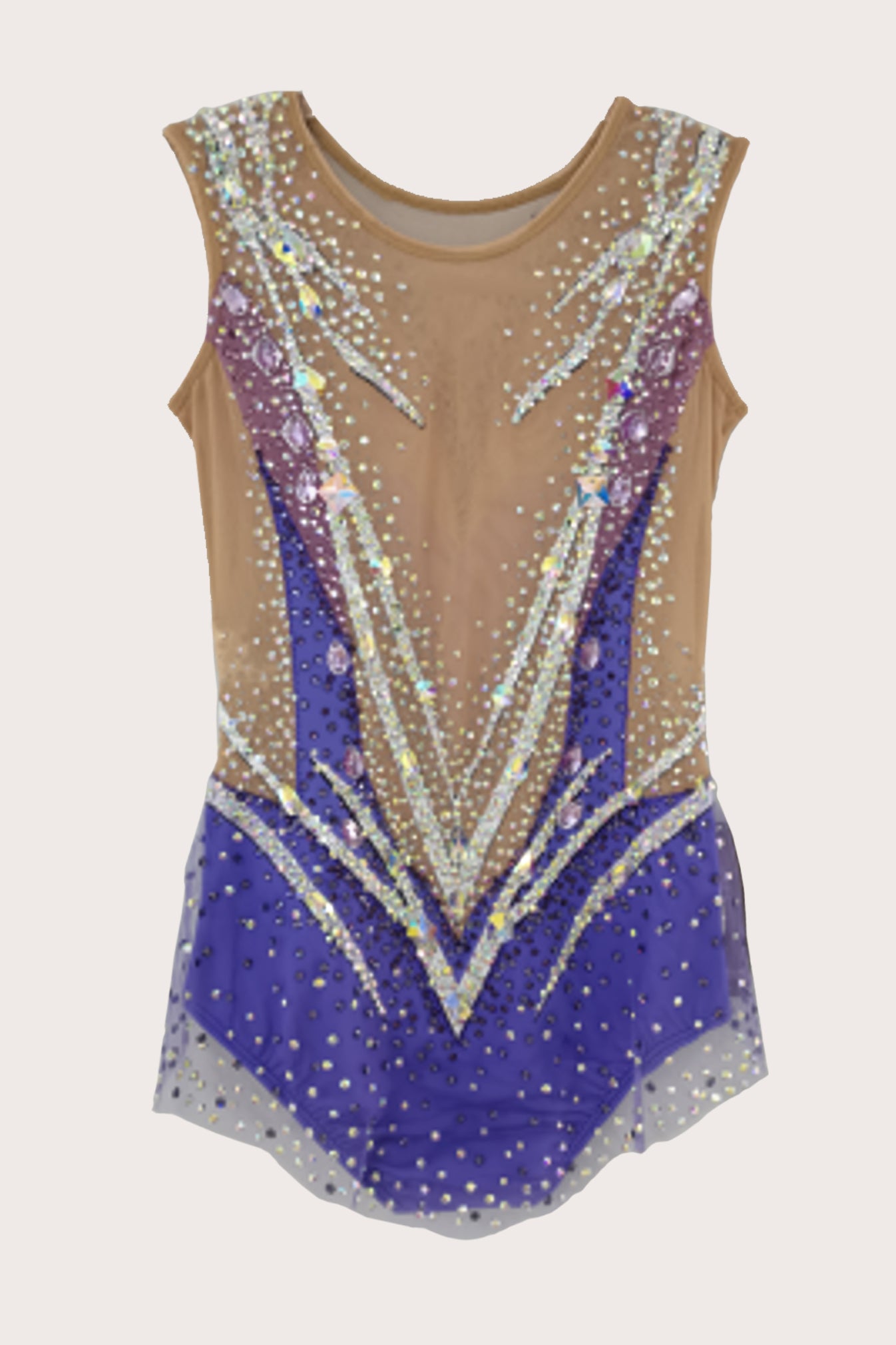 Leotard for rhythmic gymnastic competitions