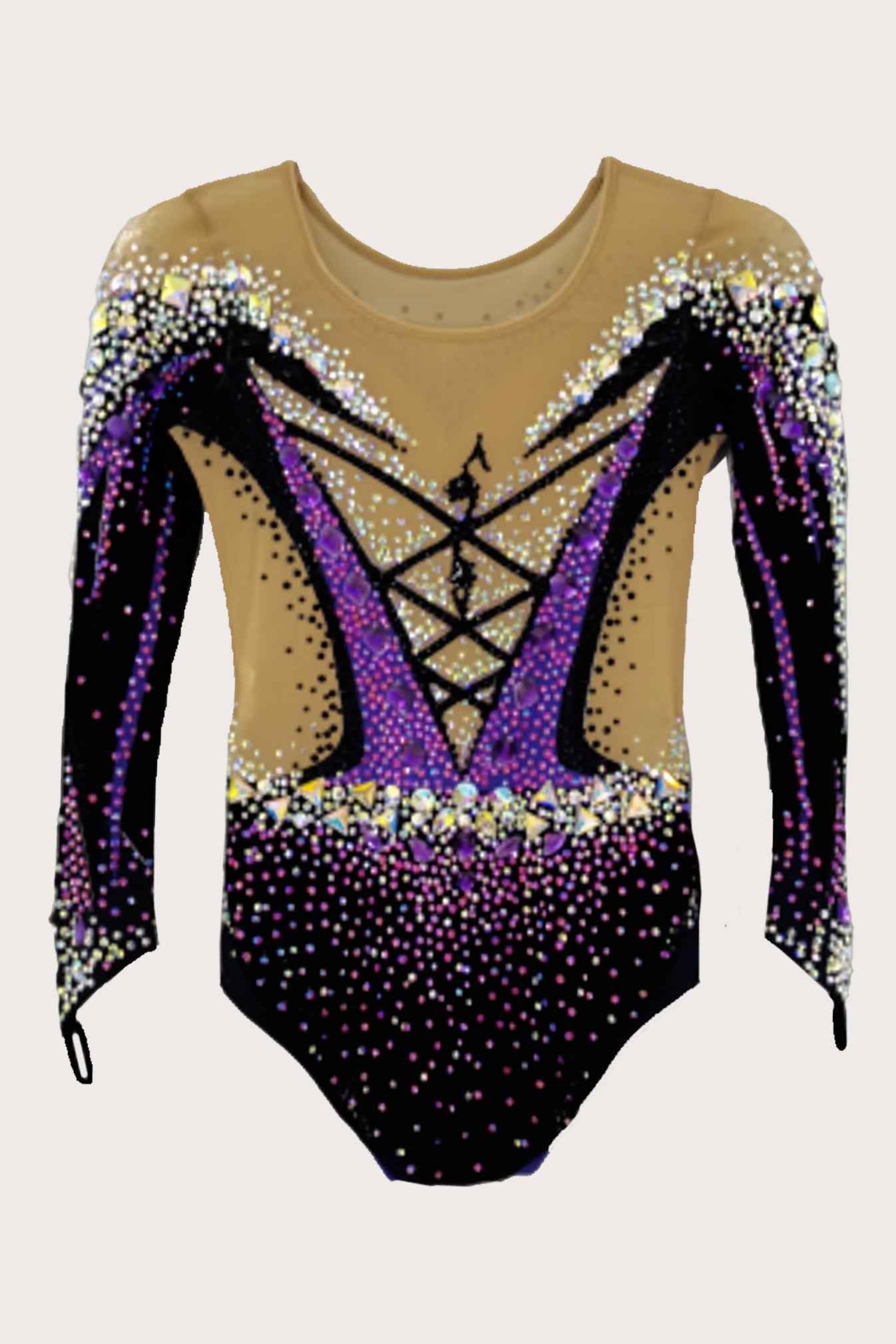 Justaucorps de gymnastique rythmique (sur mesure)