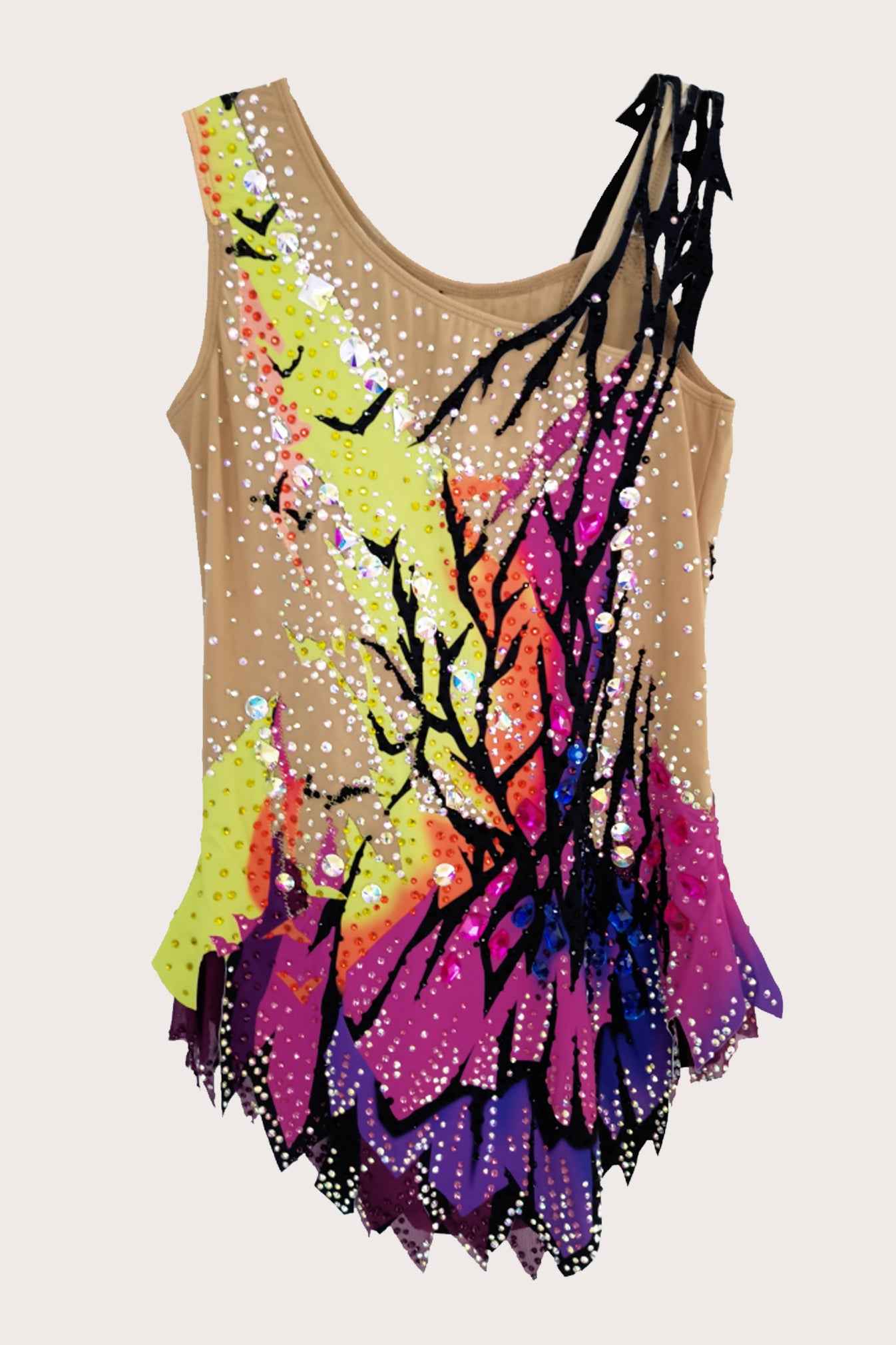 Justaucorps de gymnastique rythmique (sur mesure)