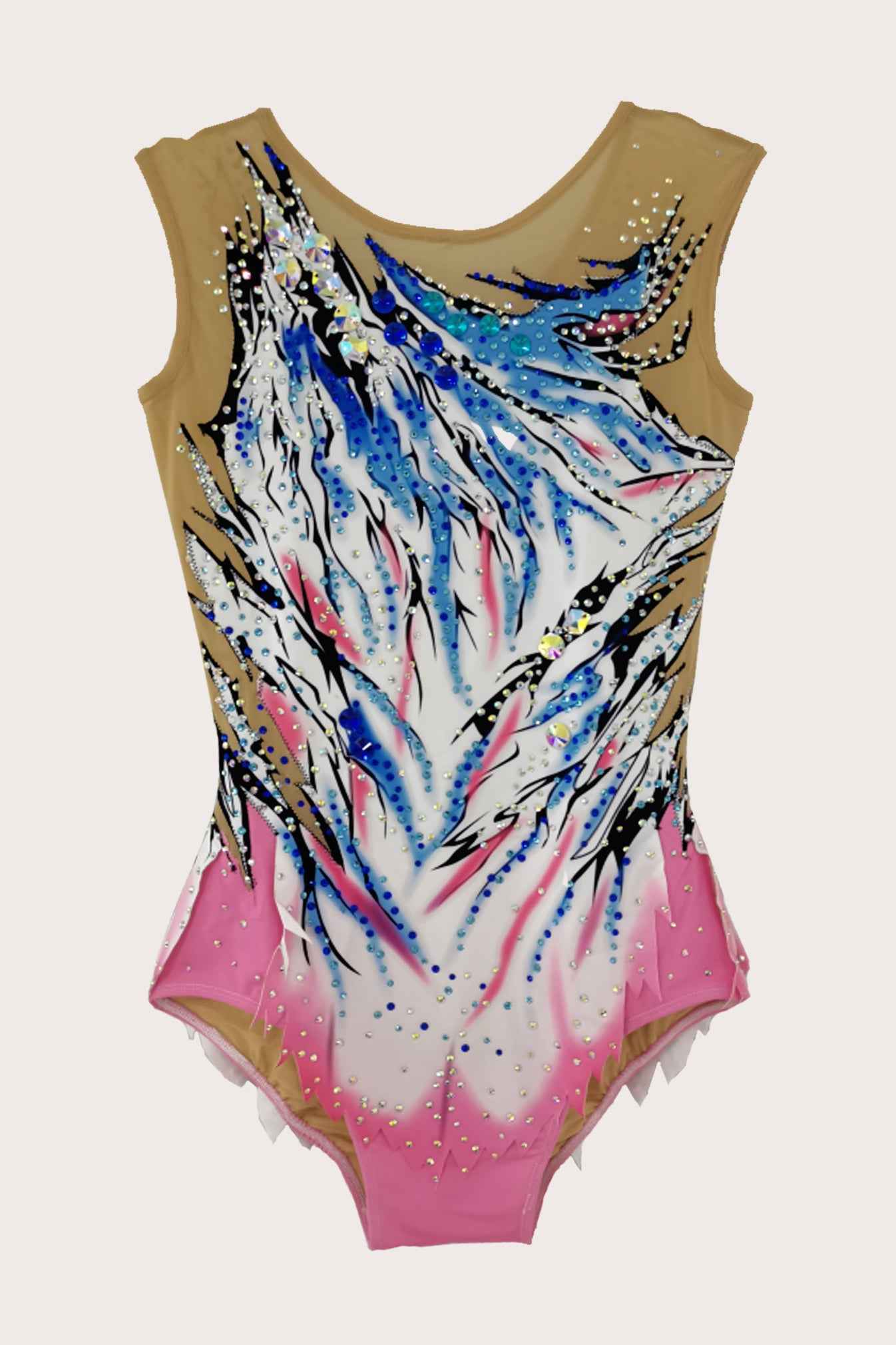 Justaucorps de gymnastique rythmique (sur mesure)