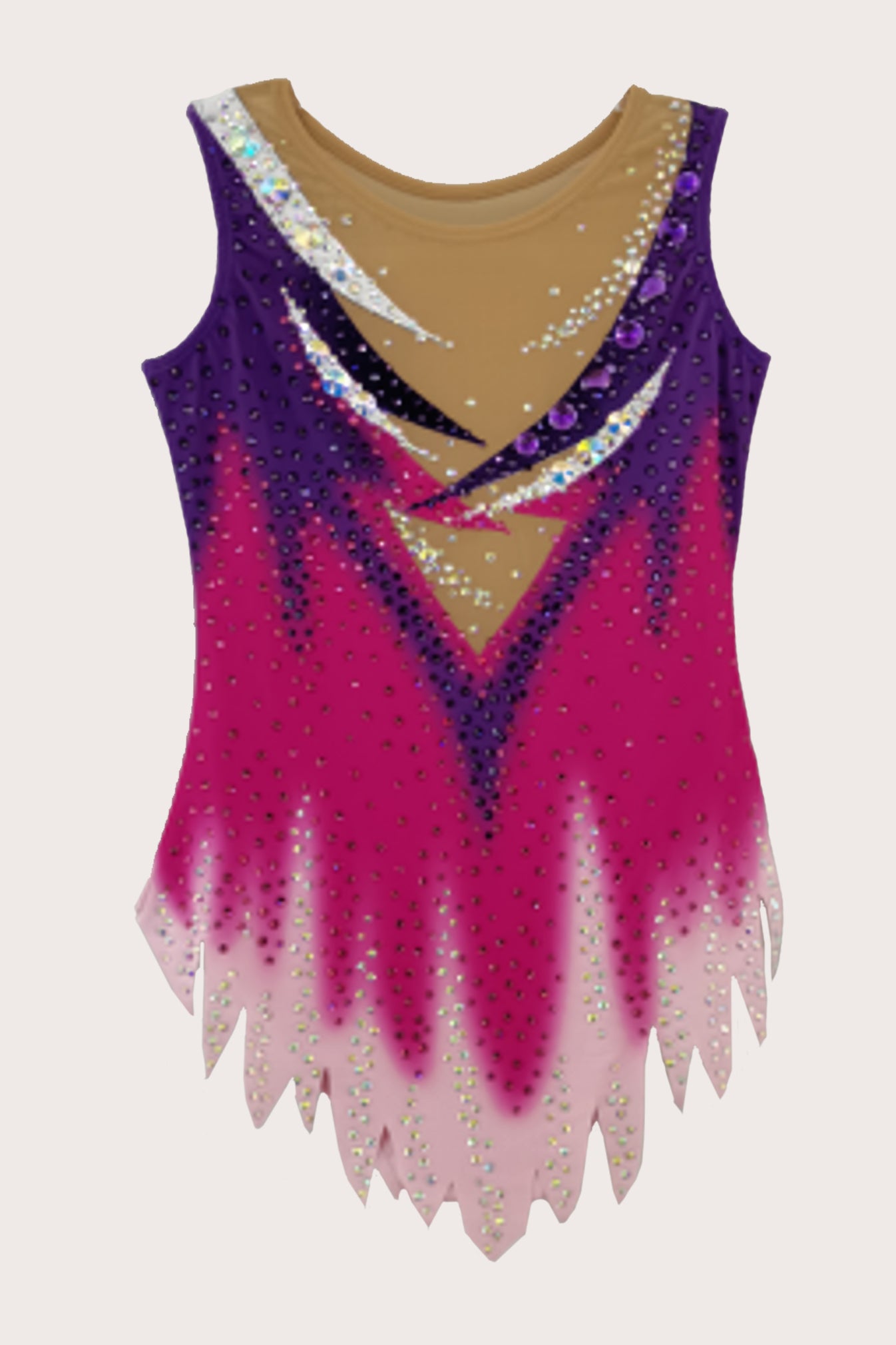 Justaucorps de gymnastique rythmique (sur mesure)