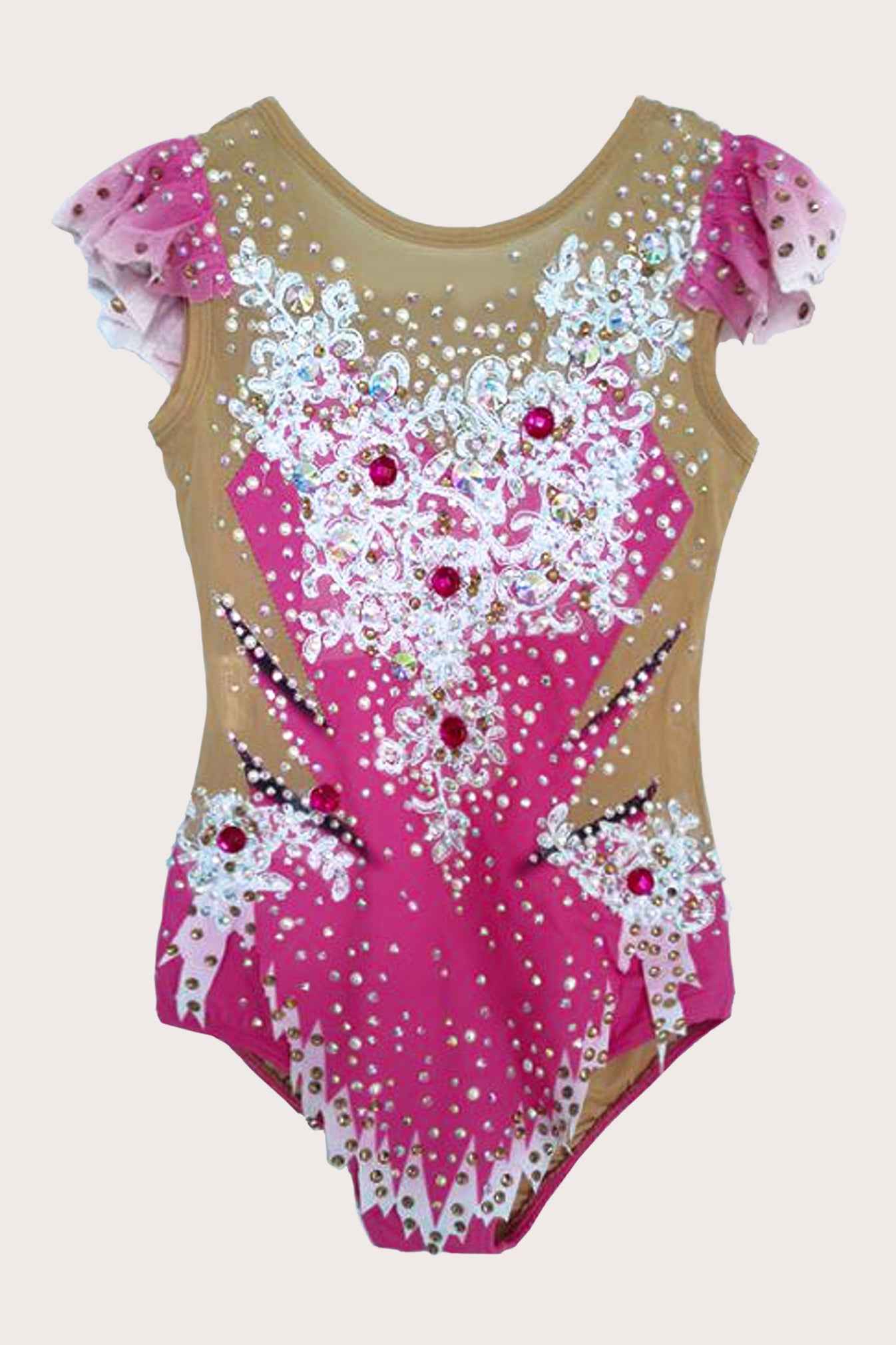 Justaucorps de gymnastique rythmique (sur mesure)