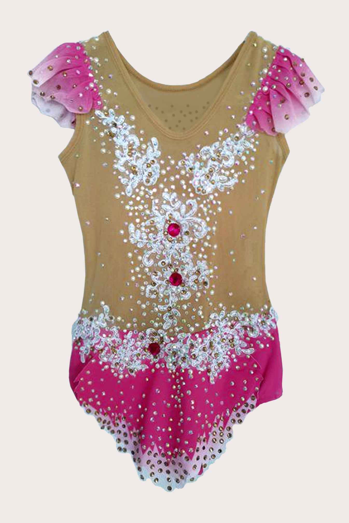 Justaucorps de gymnastique rythmique (sur mesure)