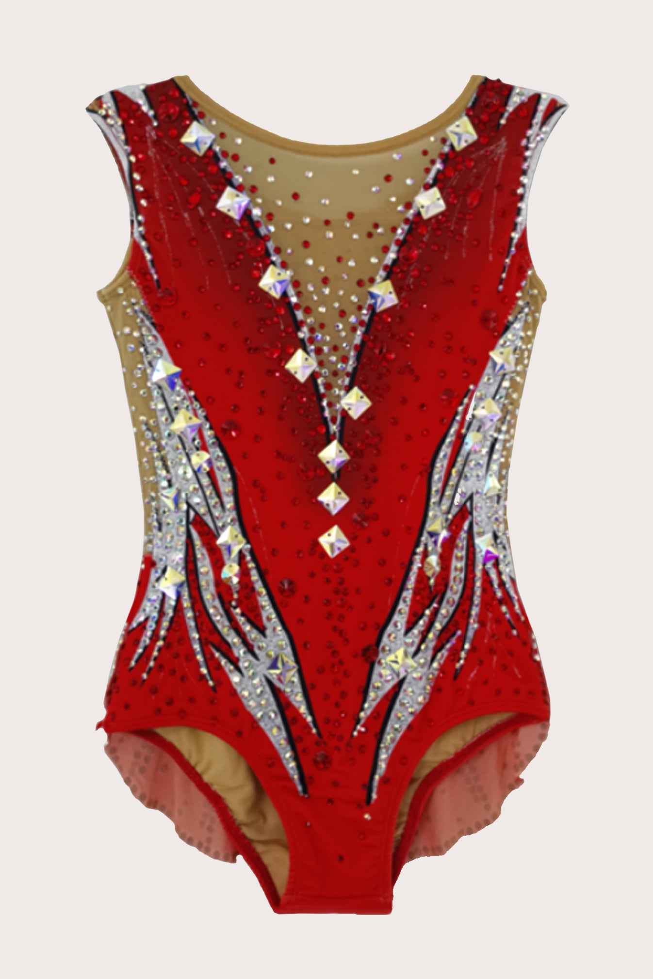 Justaucorps de gymnastique rythmique (sur mesure)