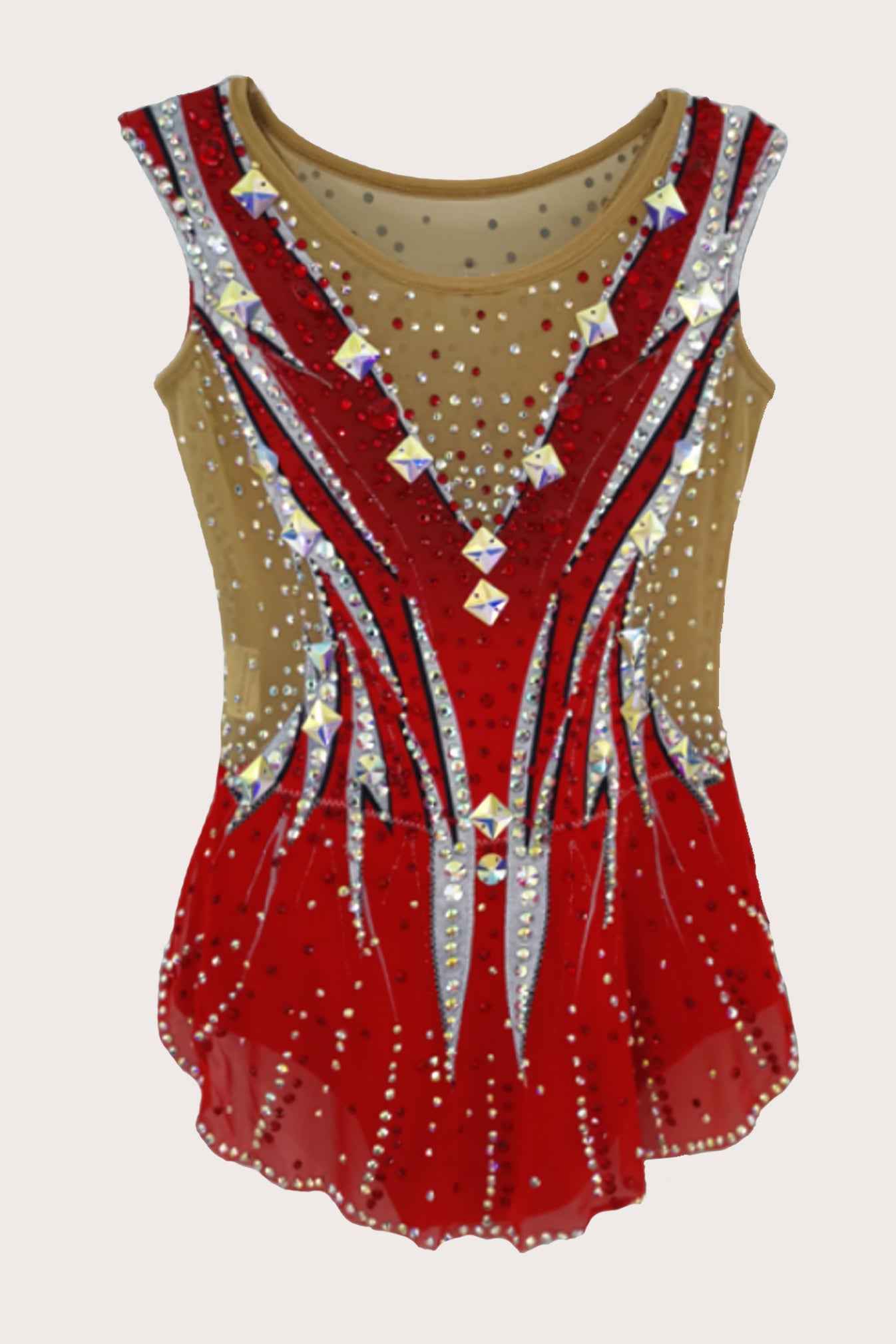 Justaucorps de gymnastique rythmique (sur mesure)