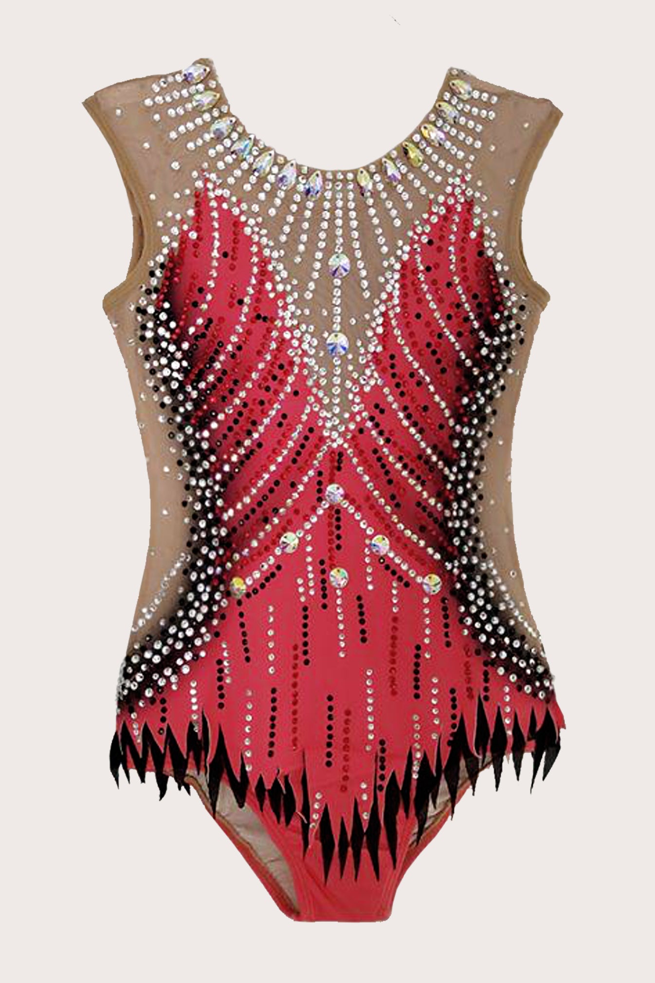 Justaucorps de gymnastique rythmique (sur mesure)