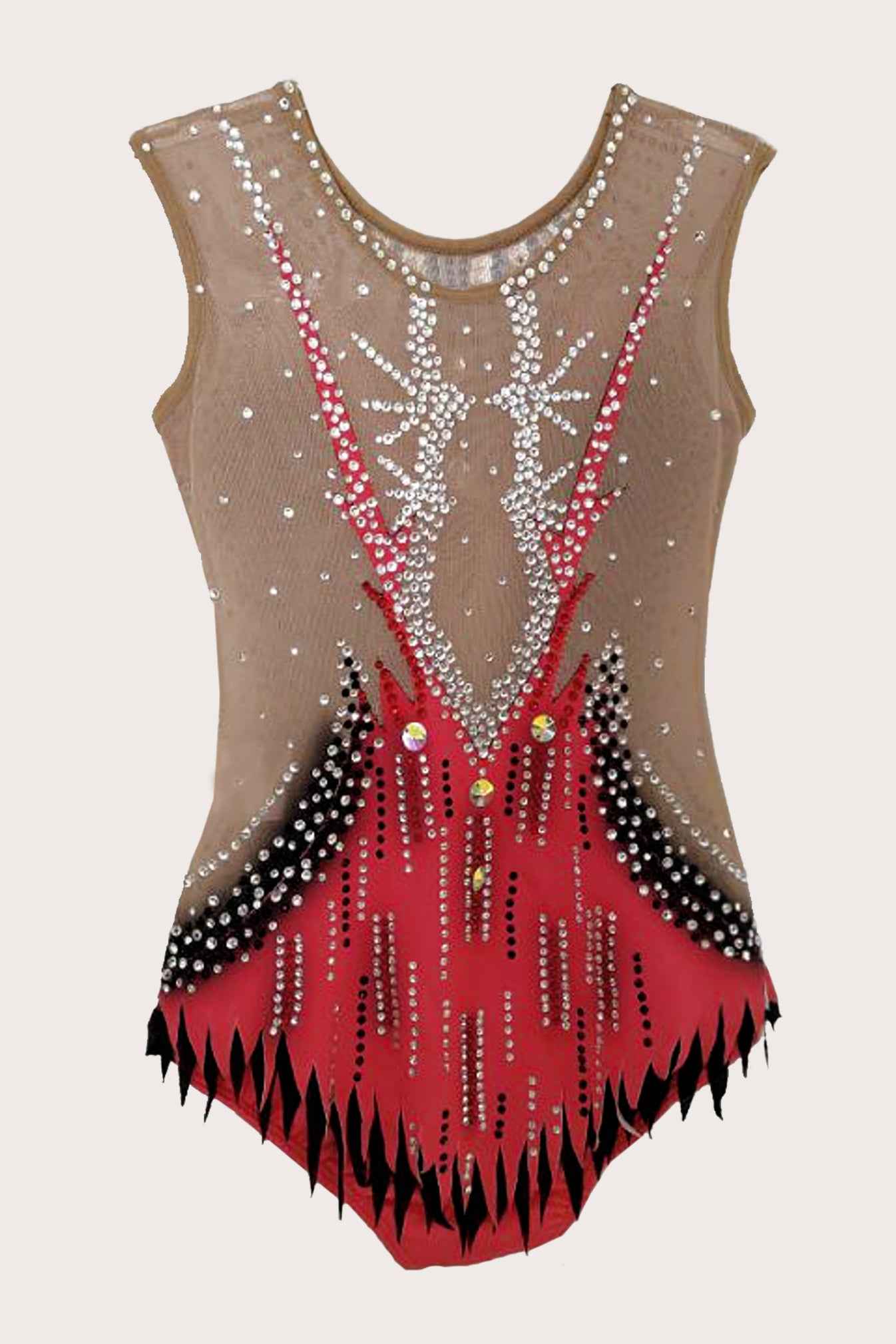 Justaucorps de gymnastique rythmique (sur mesure)