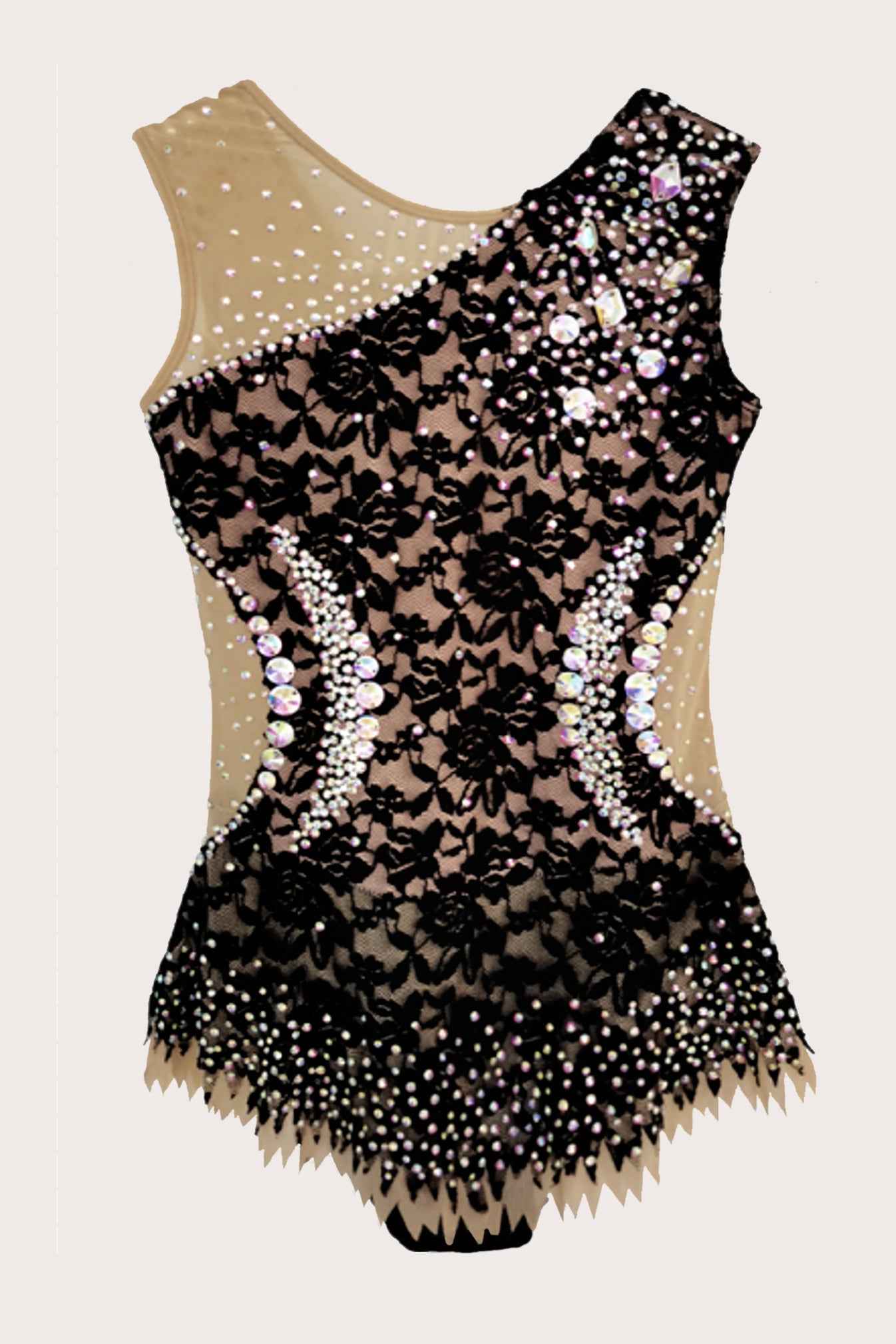 Justaucorps de gymnastique rythmique (sur mesure)