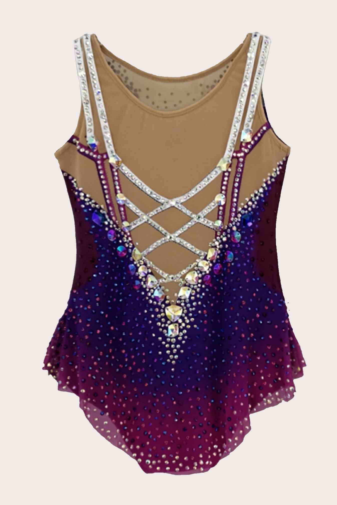 Justaucorps de gymnastique rythmique (sur mesure)