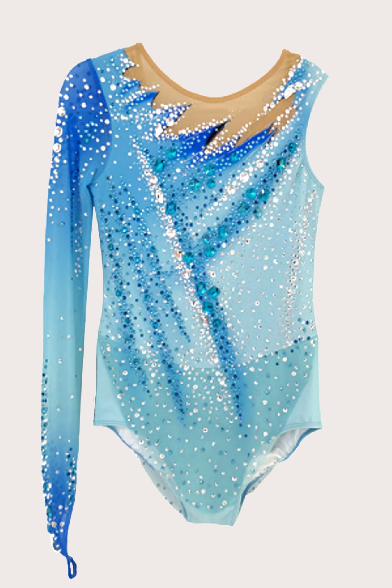 Leotard for rhythmic gymnastic competitions