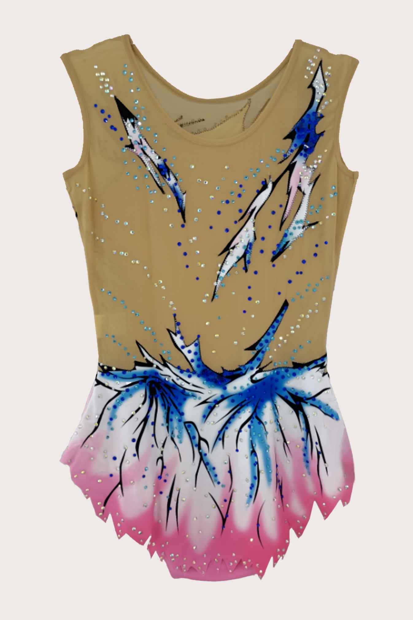 Justaucorps de gymnastique rythmique (sur mesure)