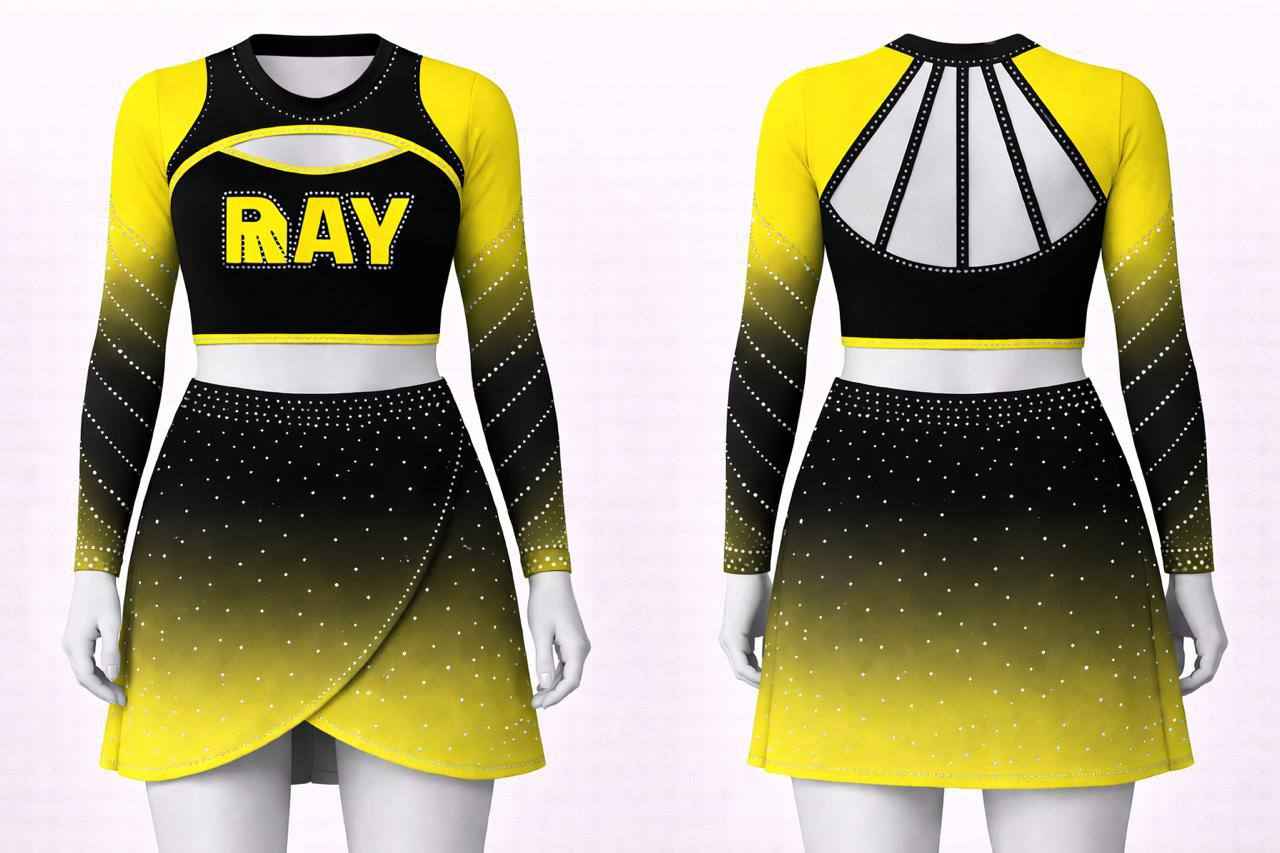 Set de tenue de cheerleading « Chloé »