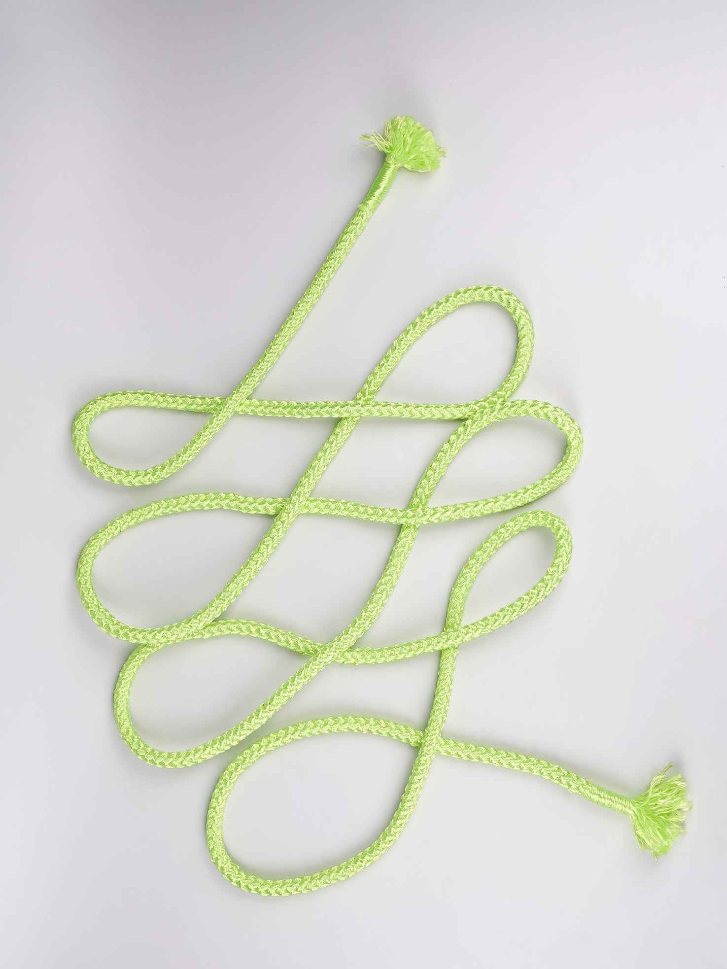 Corde de gymnastique rythmique " Odette " avec fil Lurex, 3 m (6 coloris)