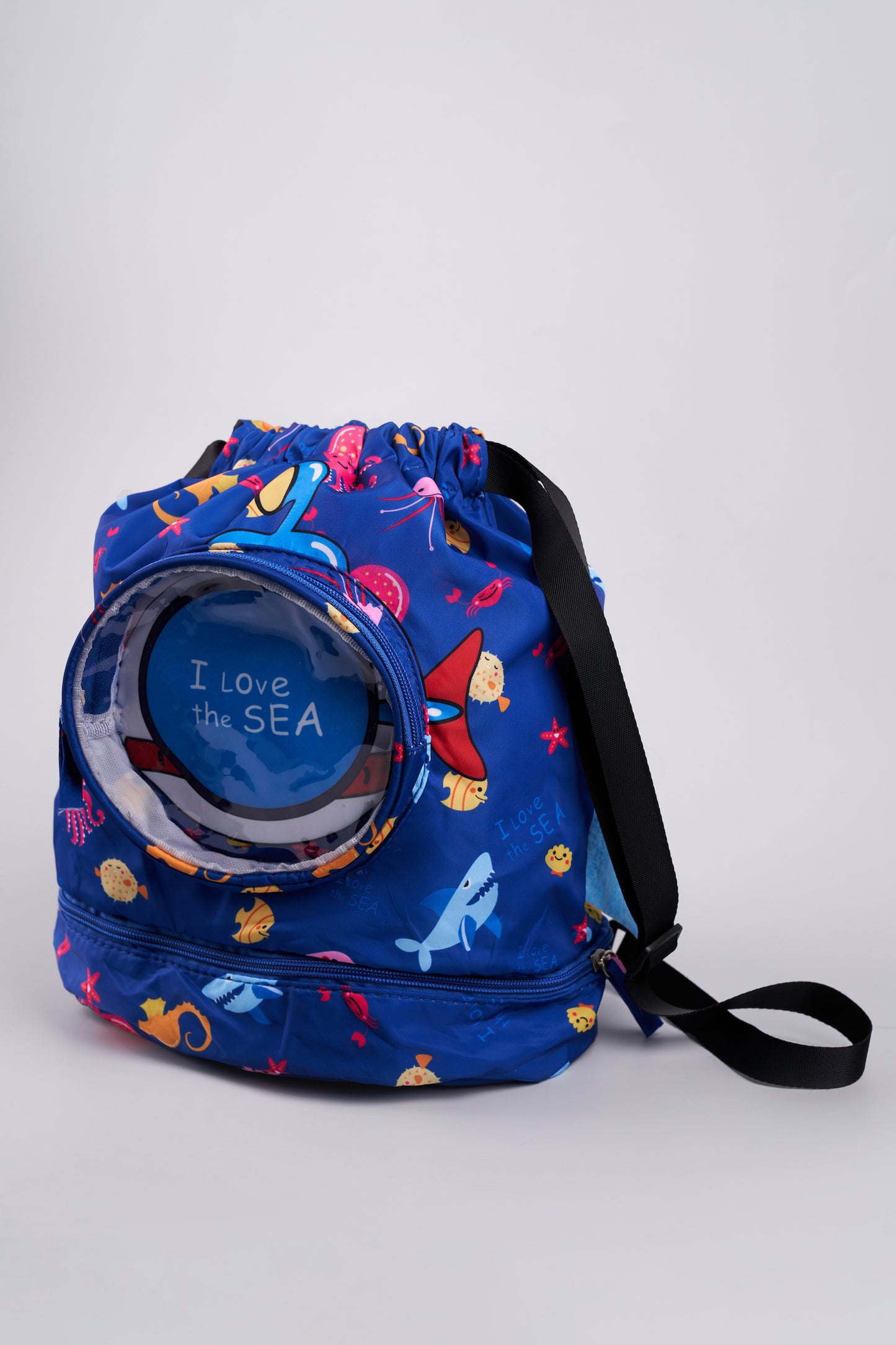 Beach backpack for children "I love the sea"