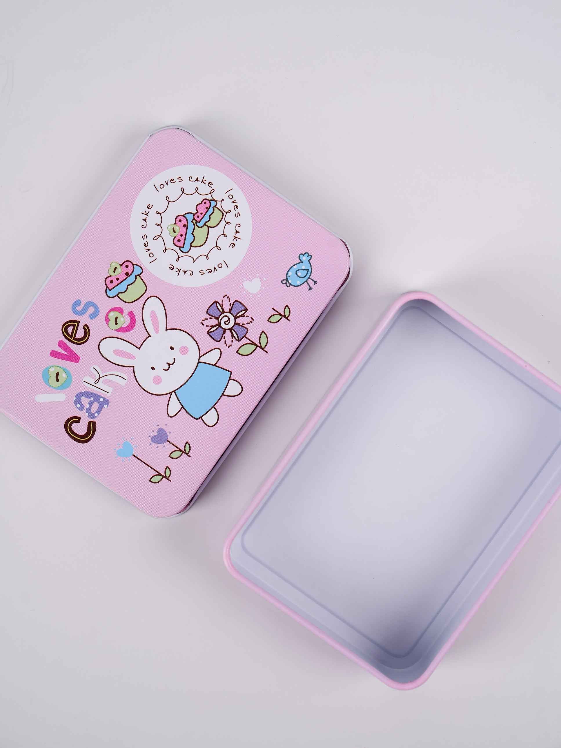 Boîte violette pour accessoires " Loves Cake "