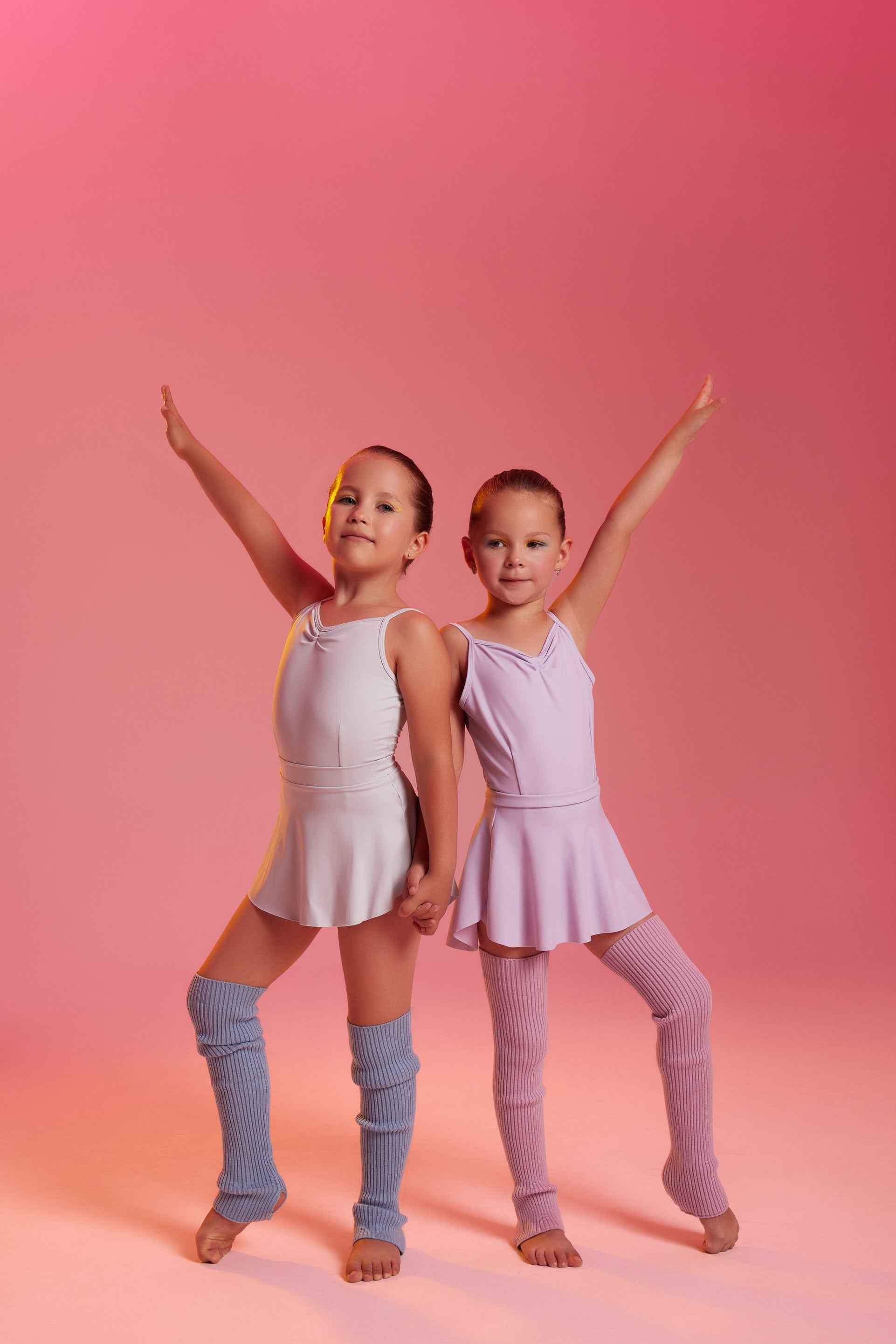 Tenue de danse classique " Estée " : justaucorps + jupette (3 coloris)