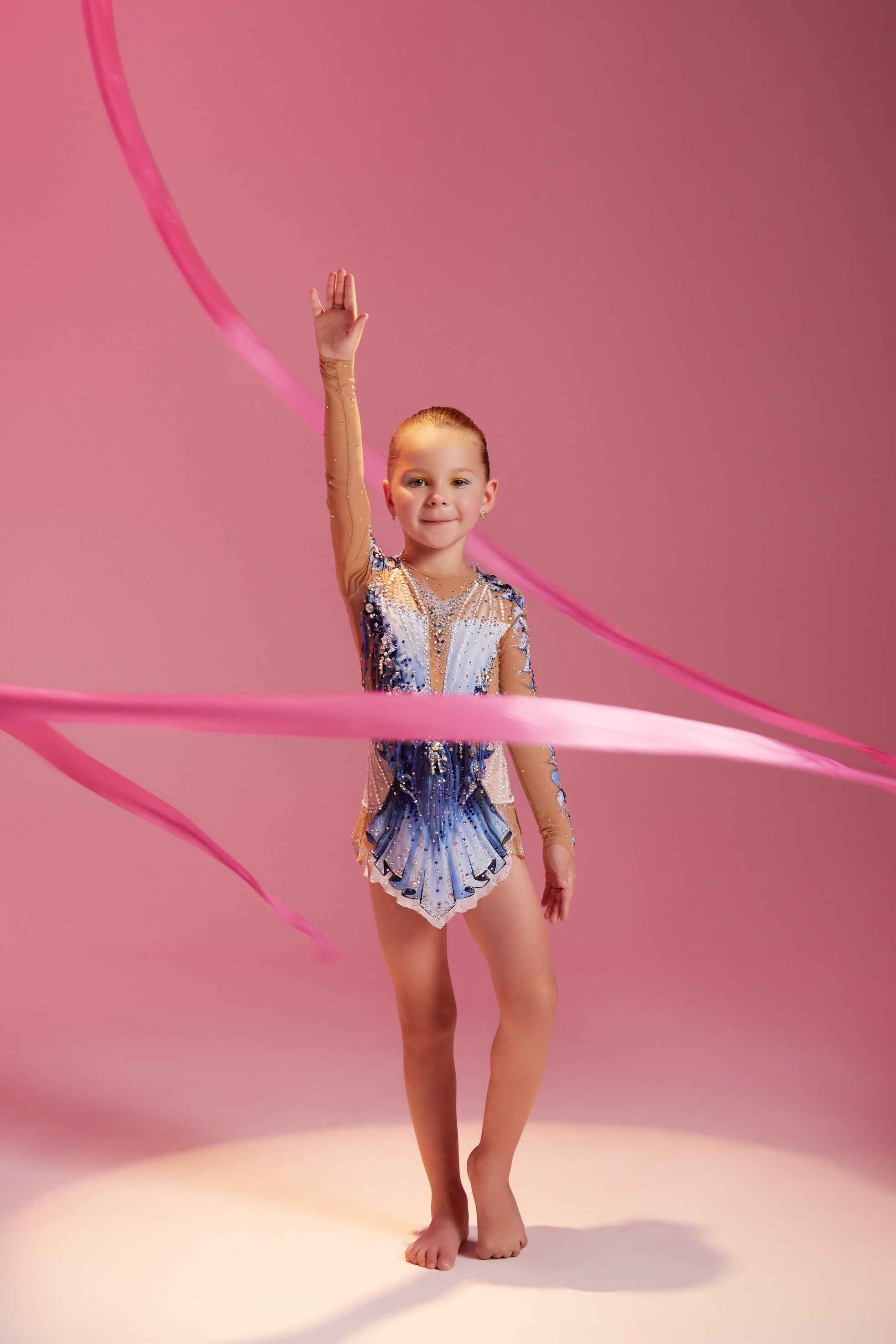 Justaucorps de gymnastique rythmique (sur mesure)