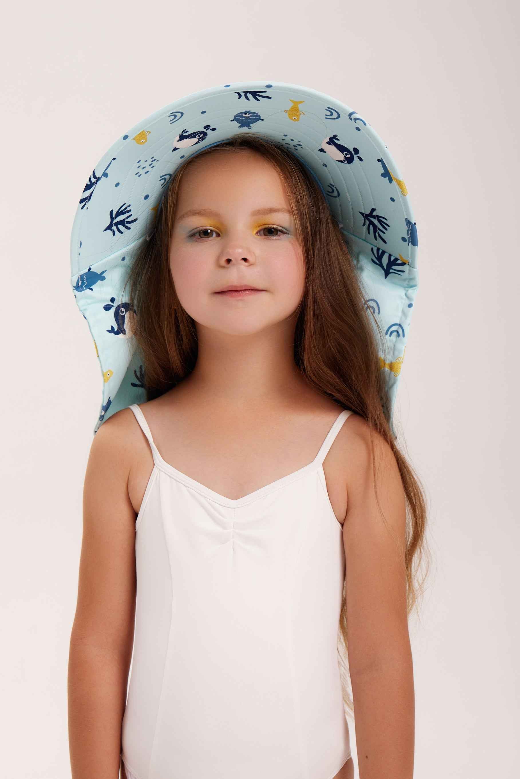 Chapeau de plage pour enfant (5 coloris)