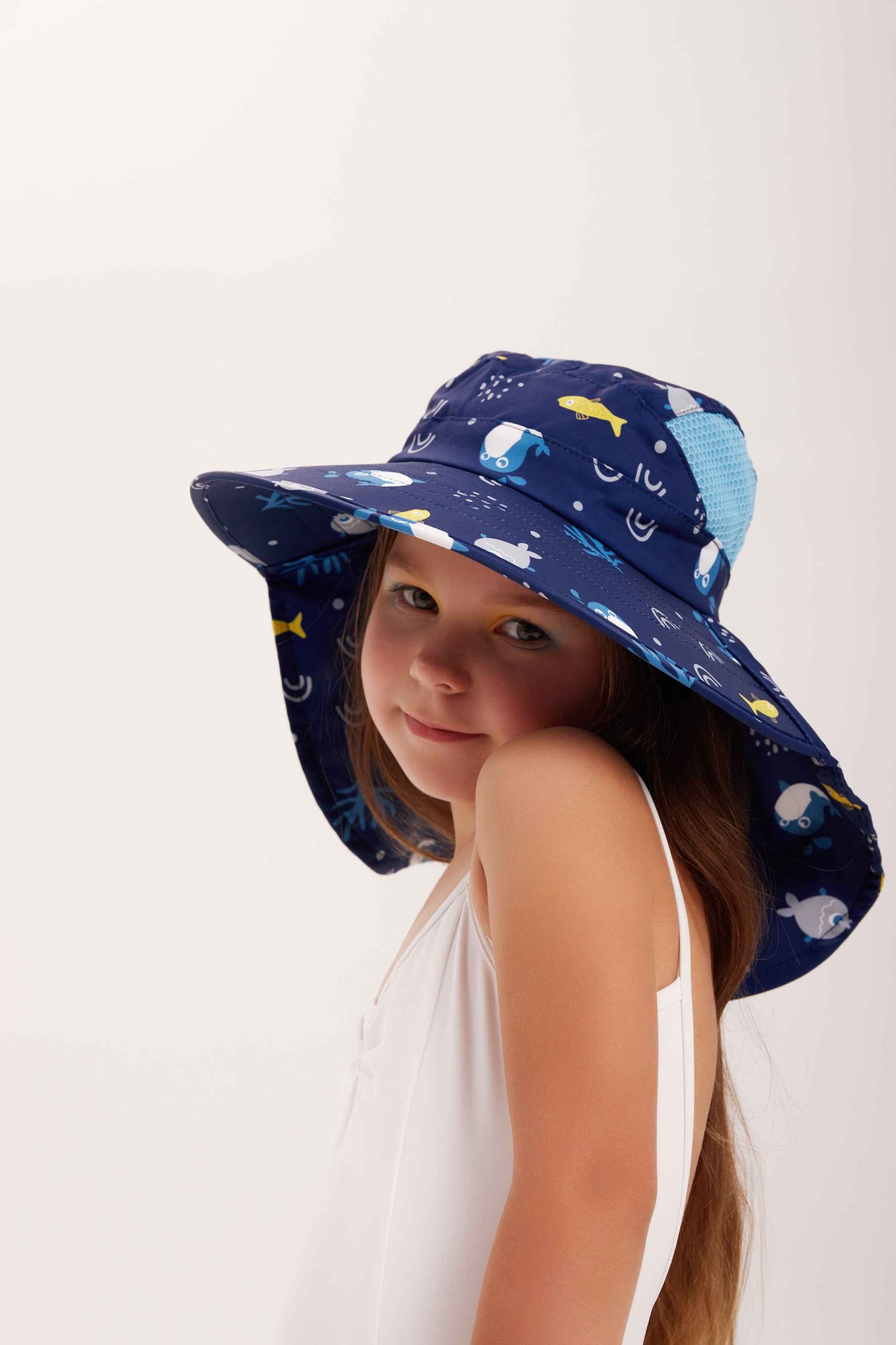 Chapeau de plage pour enfant (5 coloris)