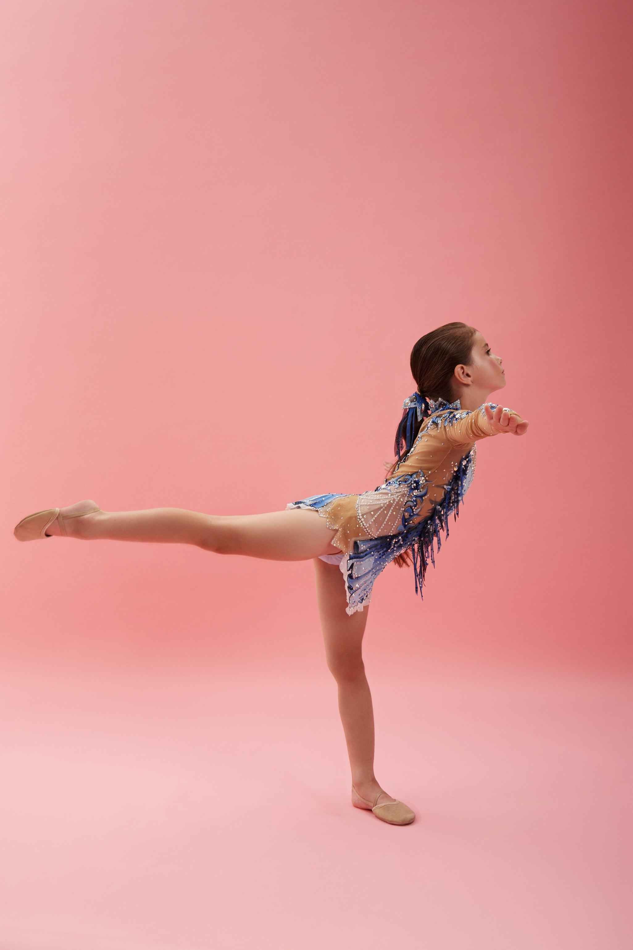 Justaucorps de gymnastique rythmique (sur mesure)