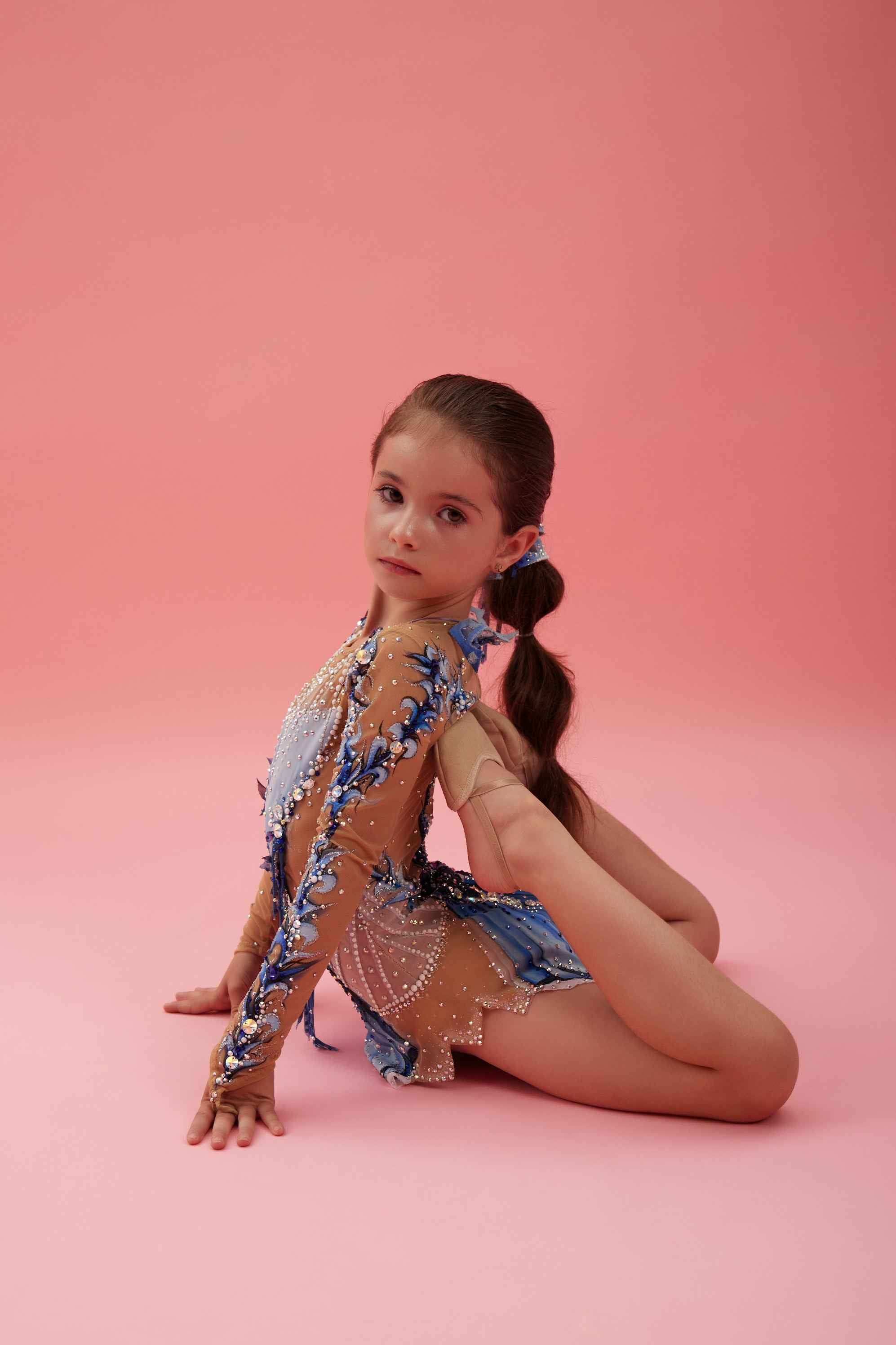 Justaucorps de gymnastique rythmique (sur mesure)