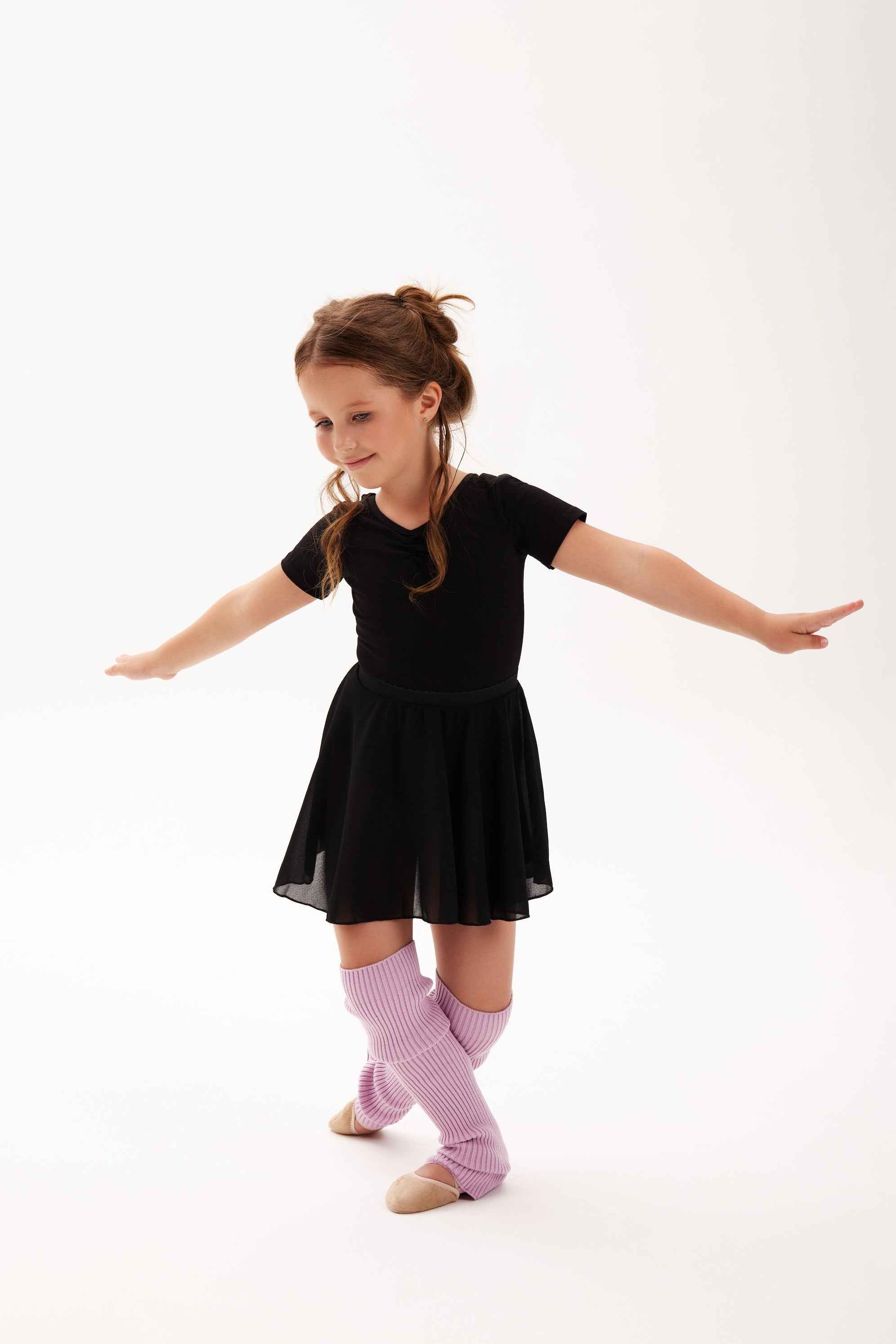 Justaucorps avec jupette en mousseline " Yvonne " (4 coloris)