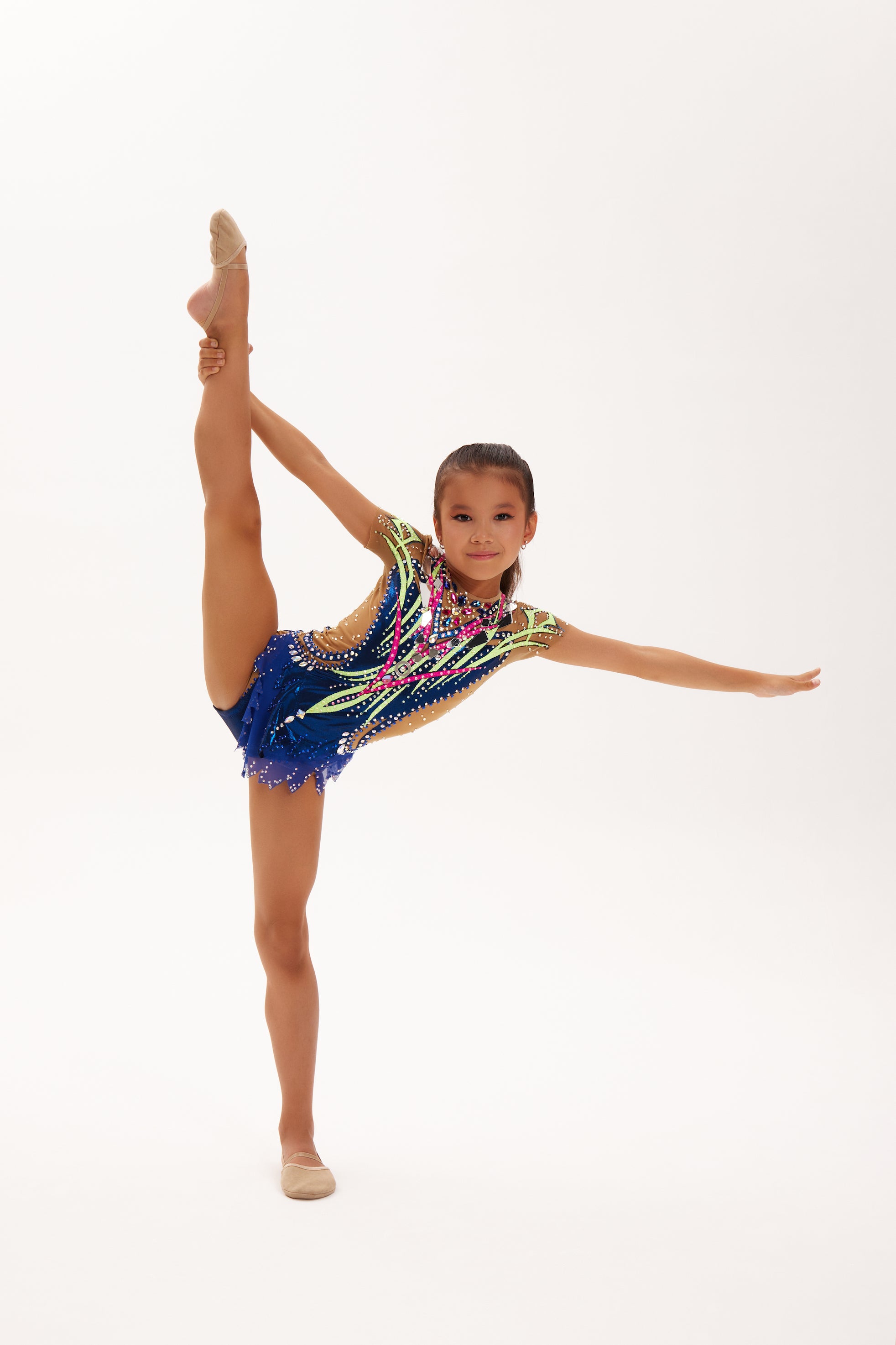Justaucorps pour les compétitions de gymnastique rythmique