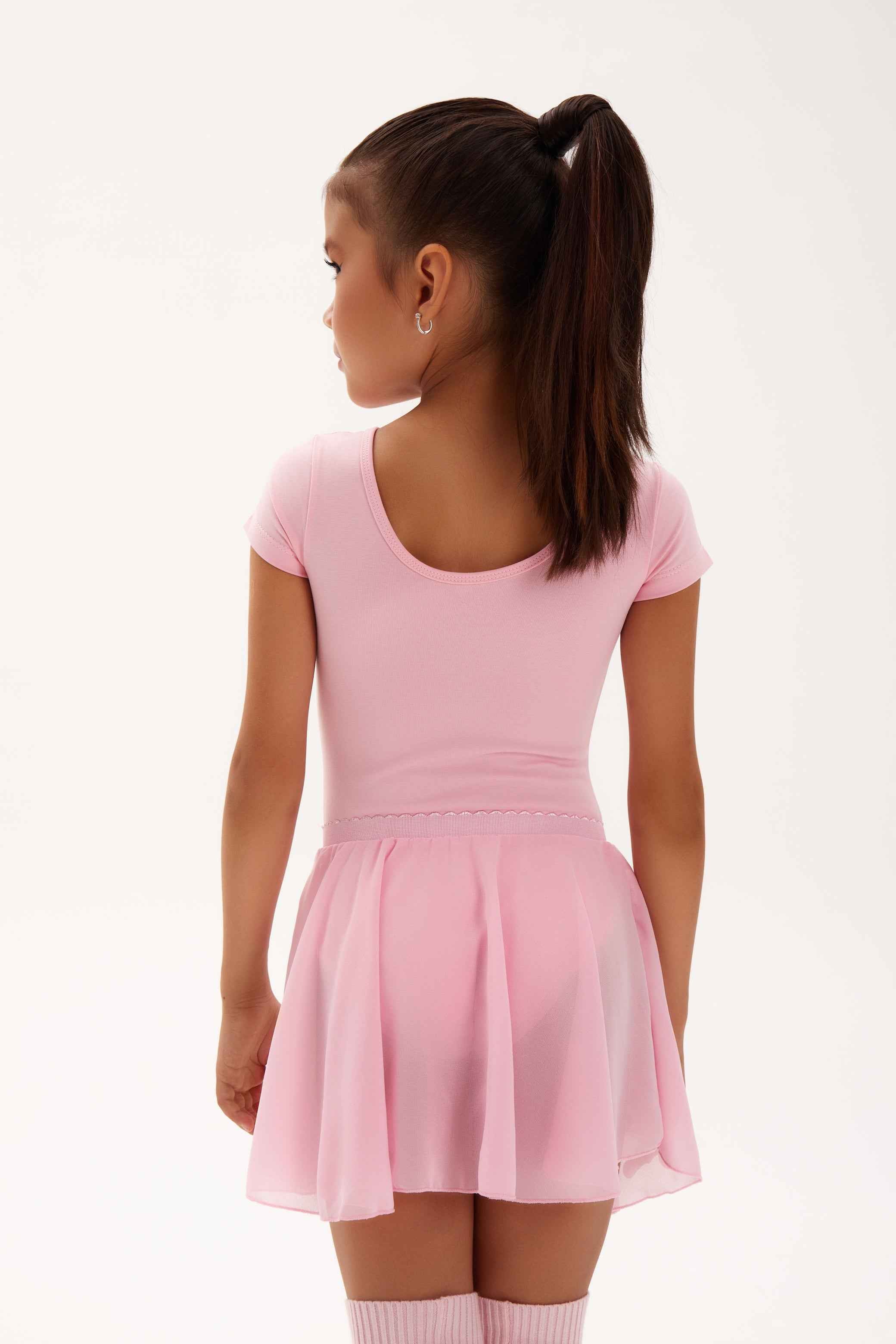 Justaucorps avec jupette en mousseline " Yvonne " (4 coloris)