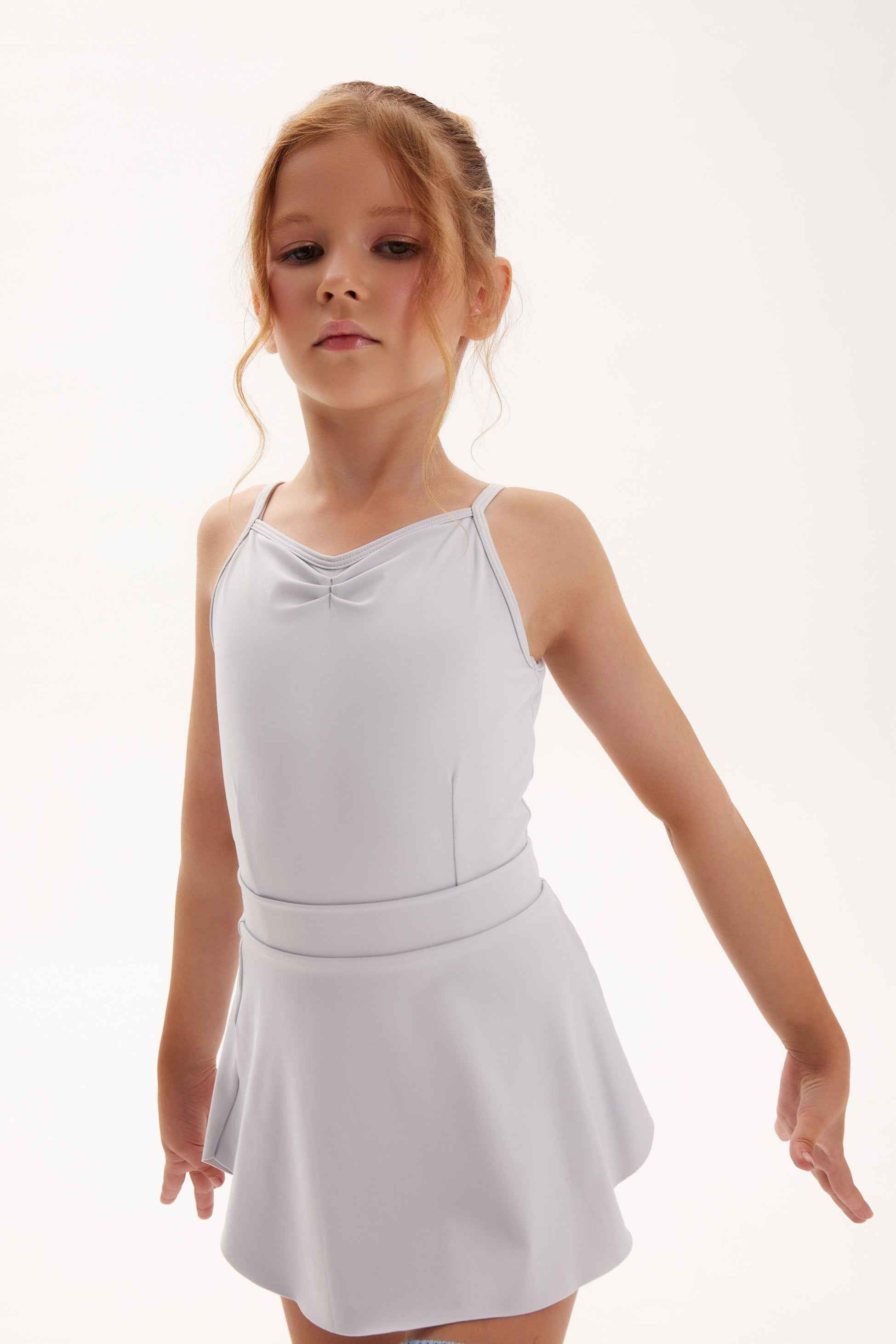 Tenue de danse classique " Estée " : justaucorps + jupette (3 coloris)