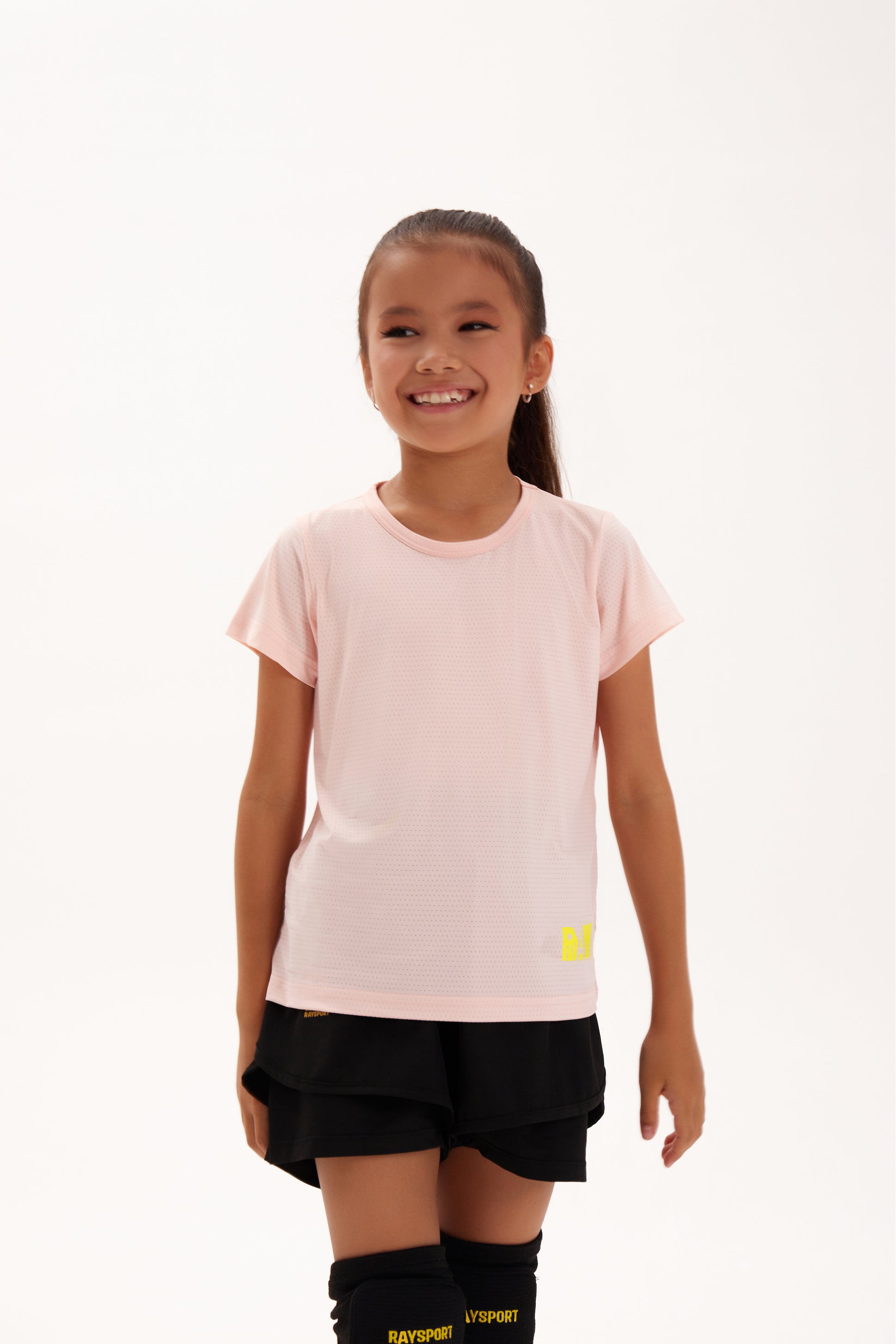 Short de sport 2 en 1 " Raysport " (noir)