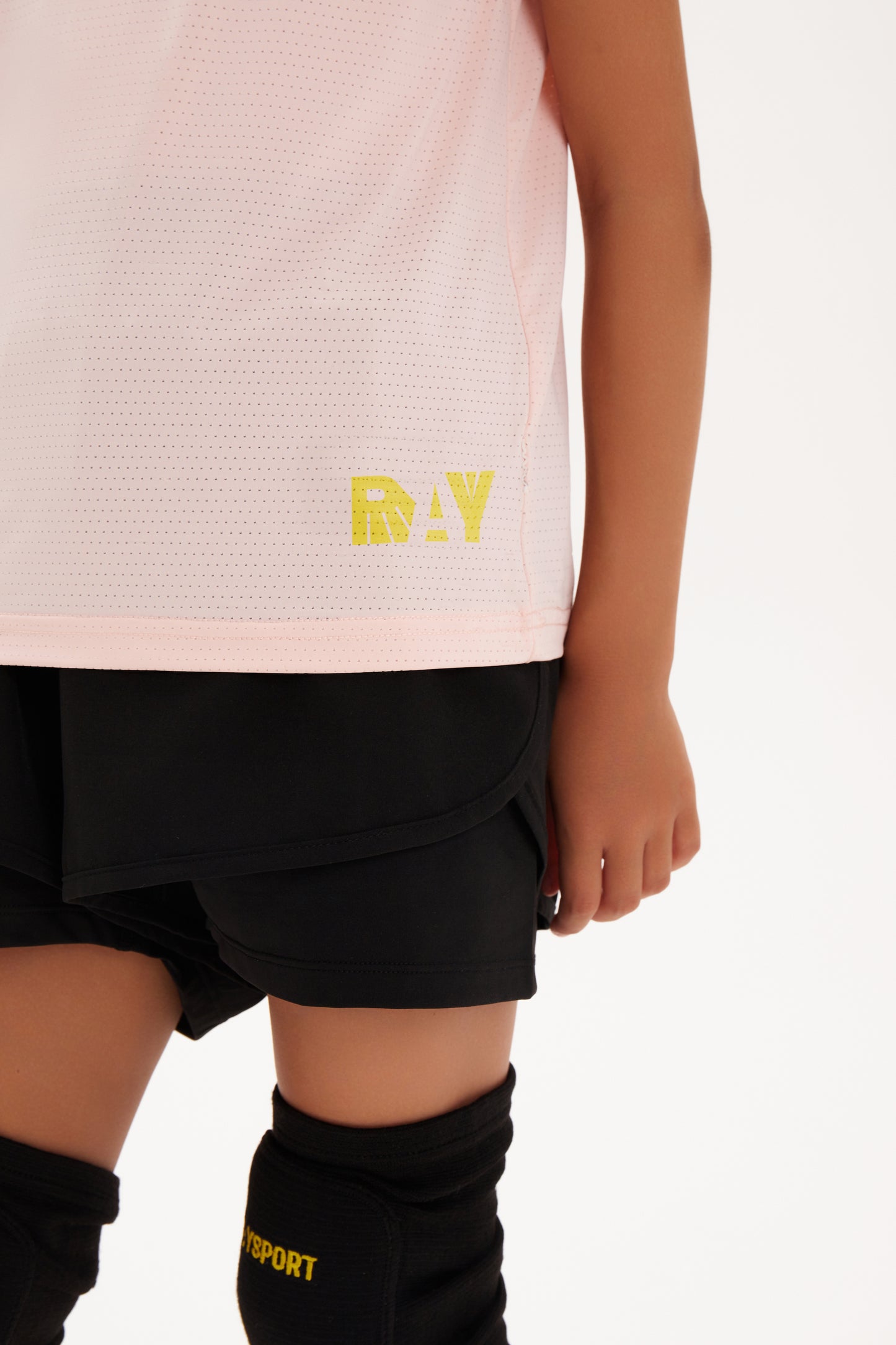 2-in-1 sports shorts "Raysport" (black)
