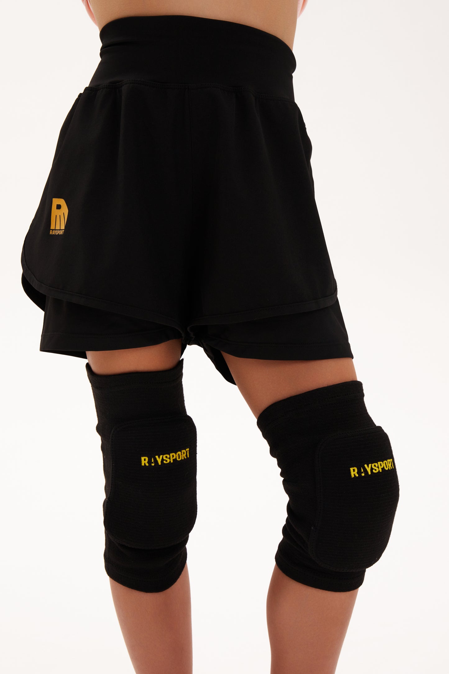 2-in-1 sports shorts "Raysport" (black)