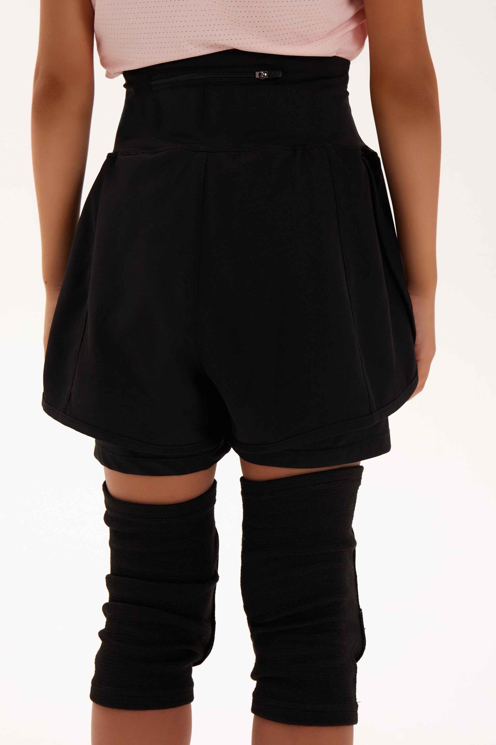 Short de sport 2 en 1 " Raysport " (noir)